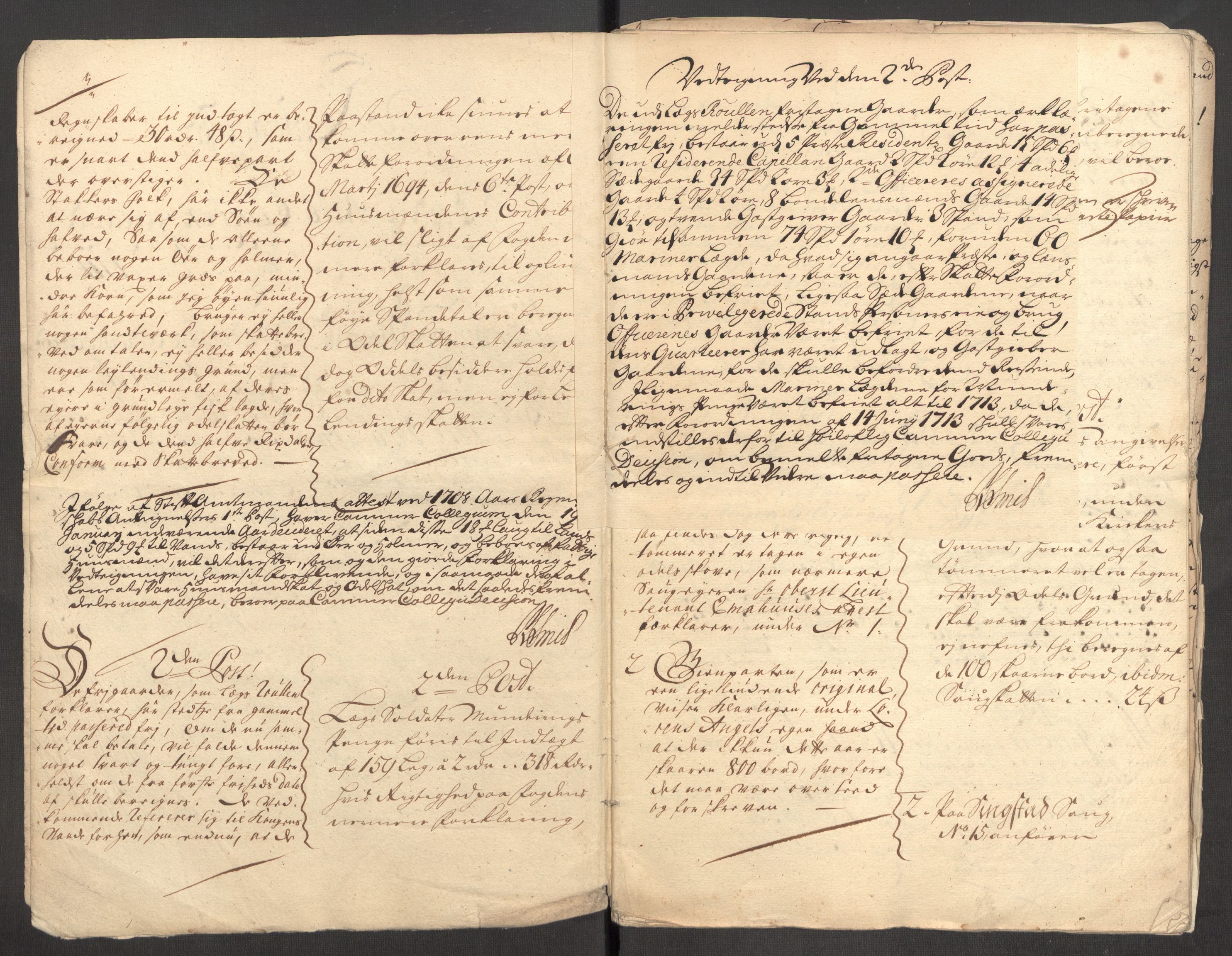 Rentekammeret inntil 1814, Reviderte regnskaper, Fogderegnskap, RA/EA-4092/R57/L3860: Fogderegnskap Fosen, 1711, p. 225