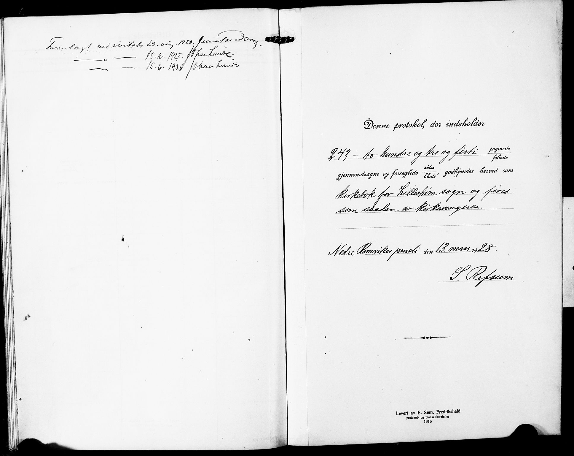 Skedsmo prestekontor Kirkebøker, SAO/A-10033a/G/Gc/L0002: Parish register (copy) no. III 2, 1917-1931