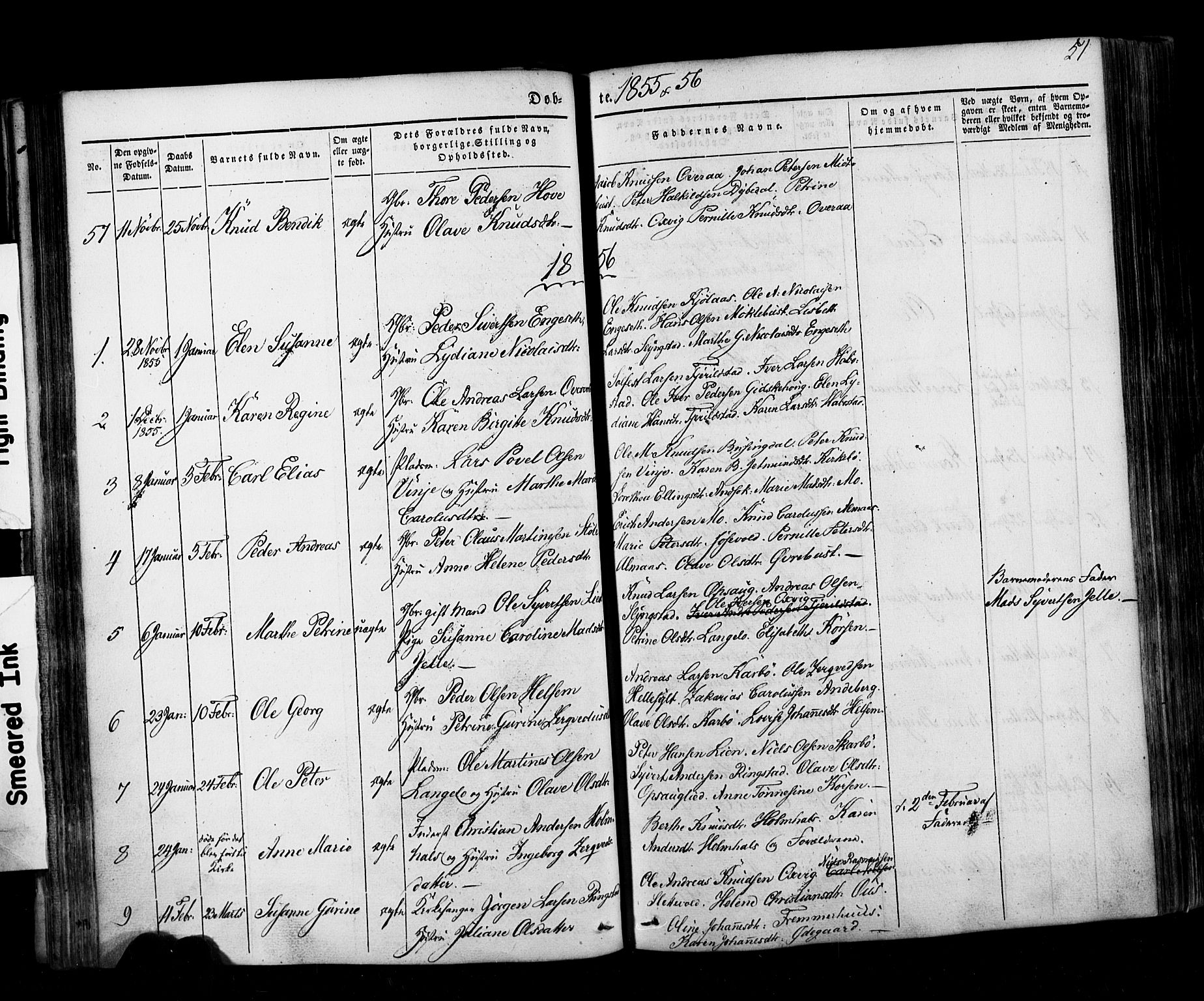 Ministerialprotokoller, klokkerbøker og fødselsregistre - Møre og Romsdal, AV/SAT-A-1454/520/L0275: Parish register (official) no. 520A05, 1844-1881, p. 51