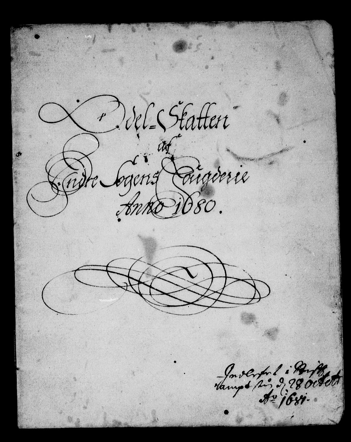 Rentekammeret inntil 1814, Reviderte regnskaper, Stiftamtstueregnskaper, Bergen stiftamt, RA/EA-6043/R/Rc/L0059: Bergen stiftamt, 1680