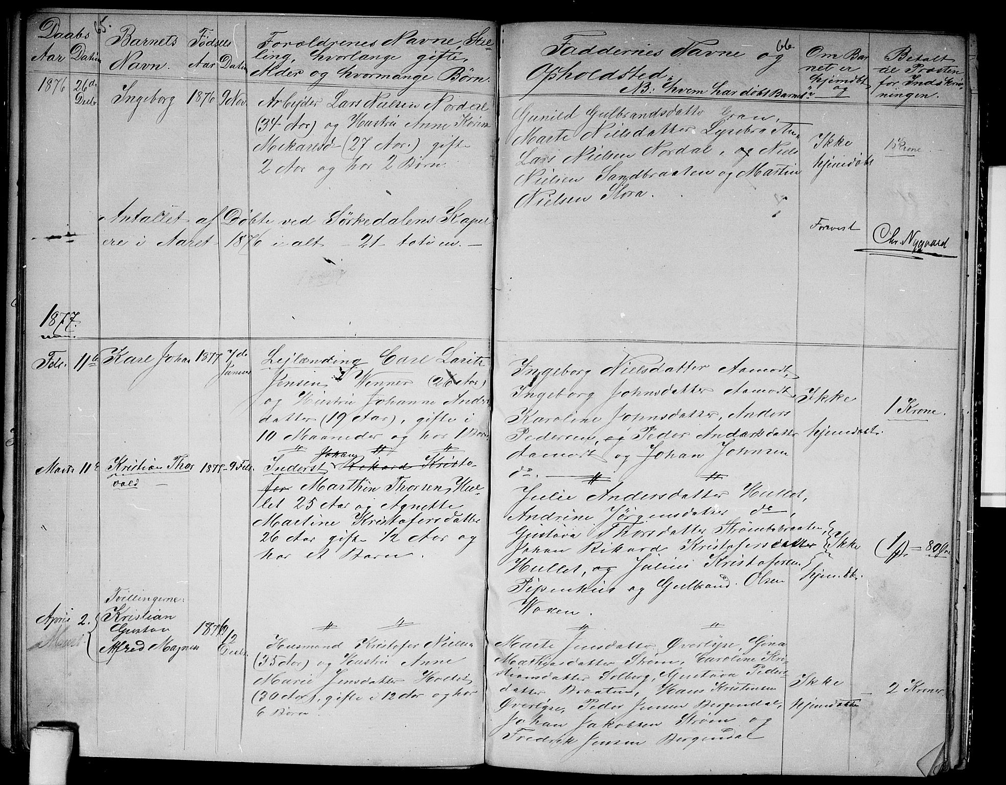 Vestre Aker prestekontor Kirkebøker, SAO/A-10025/G/Gb/L0001: Parish register (copy) no. II 1, 1865-1881, p. 65-66