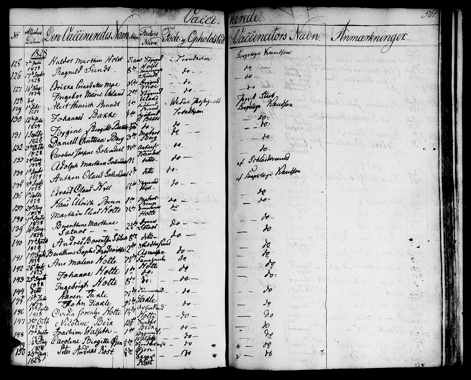 Ministerialprotokoller, klokkerbøker og fødselsregistre - Sør-Trøndelag, SAT/A-1456/601/L0045: Parish register (official) no. 601A13, 1821-1831, p. 561