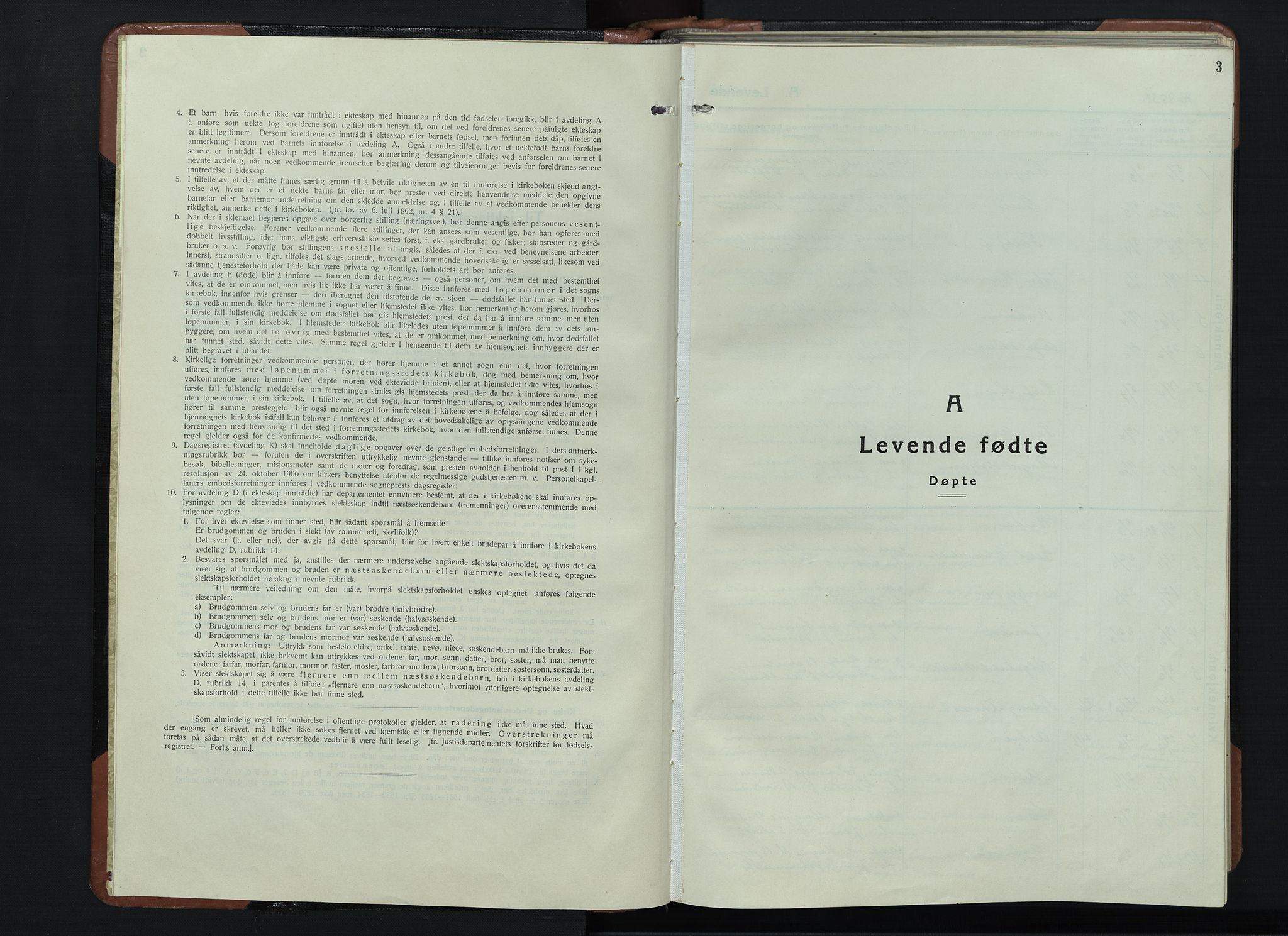 Vardal prestekontor, SAH/PREST-100/H/Ha/Hab/L0018: Parish register (copy) no. 18, 1931-1951, p. 3