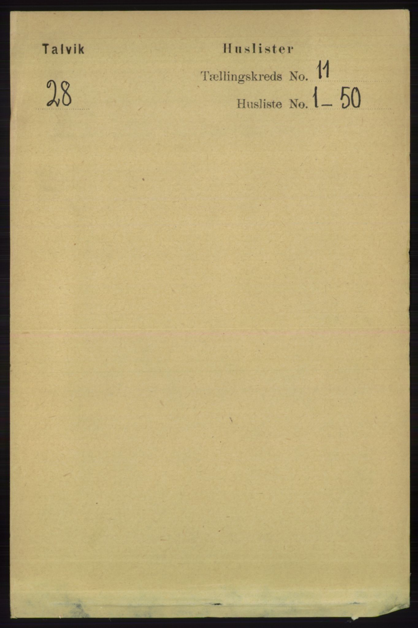 RA, 1891 census for 2013 Talvik, 1891, p. 2644