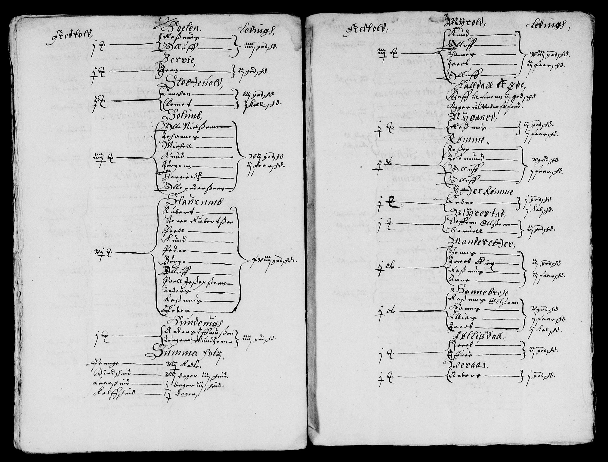 Rentekammeret inntil 1814, Reviderte regnskaper, Lensregnskaper, AV/RA-EA-5023/R/Rb/Rbt/L0111: Bergenhus len, 1648-1649