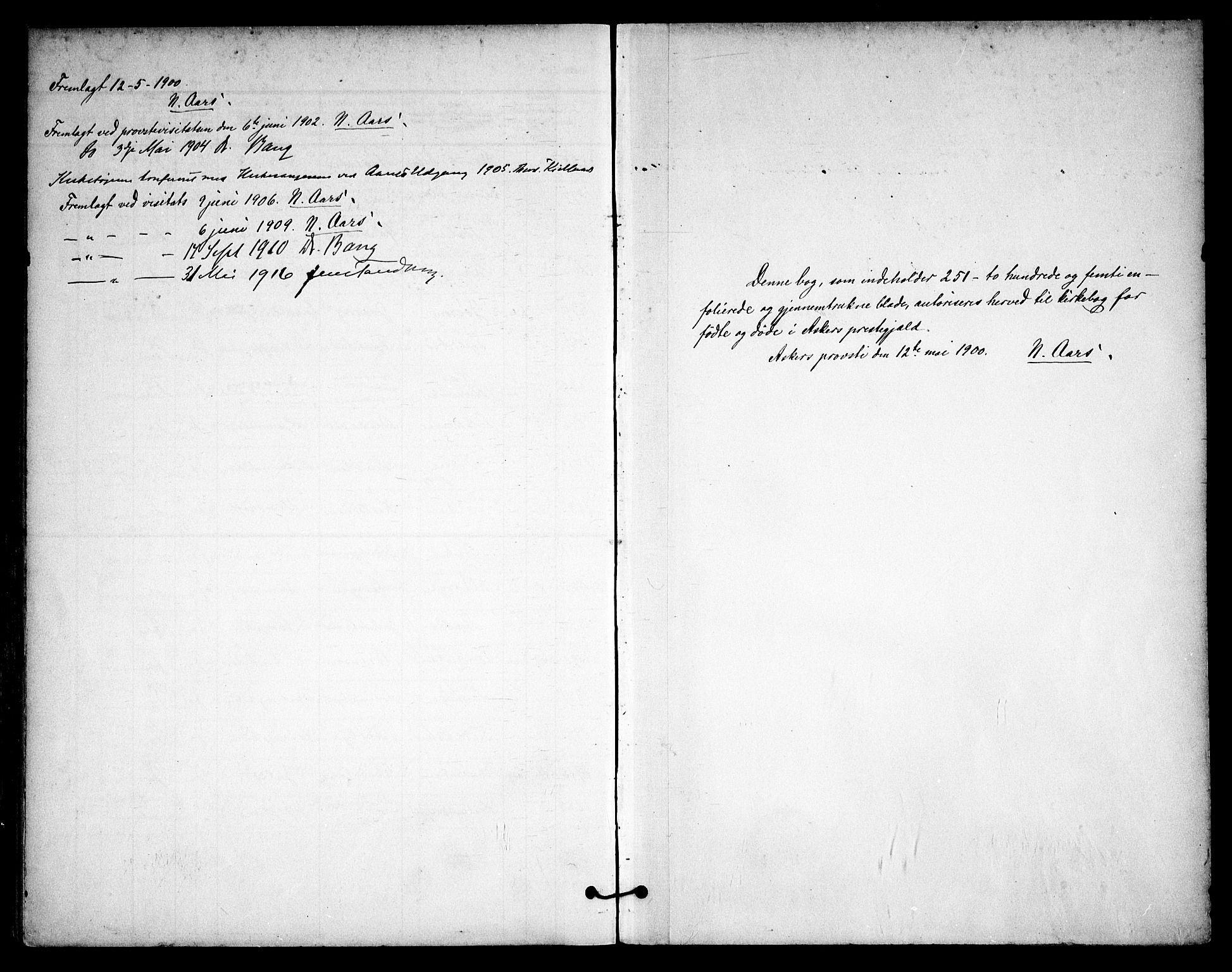 Asker prestekontor Kirkebøker, AV/SAO-A-10256a/F/Fa/L0015: Parish register (official) no. I 15, 1896-1915