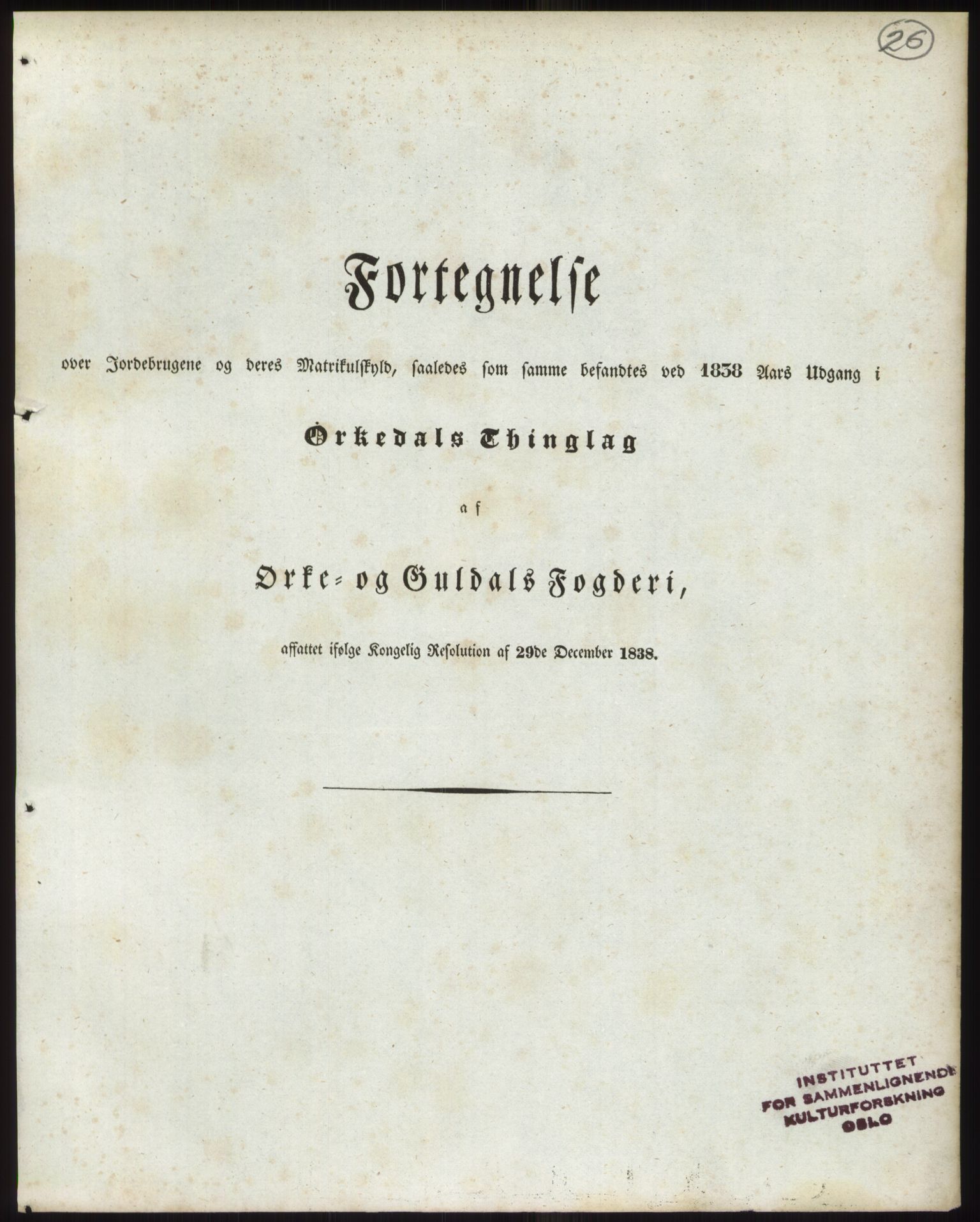 Andre publikasjoner, PUBL/PUBL-999/0002/0015: Bind 15 - Søndre Trondhjems amt, 1838, p. 43