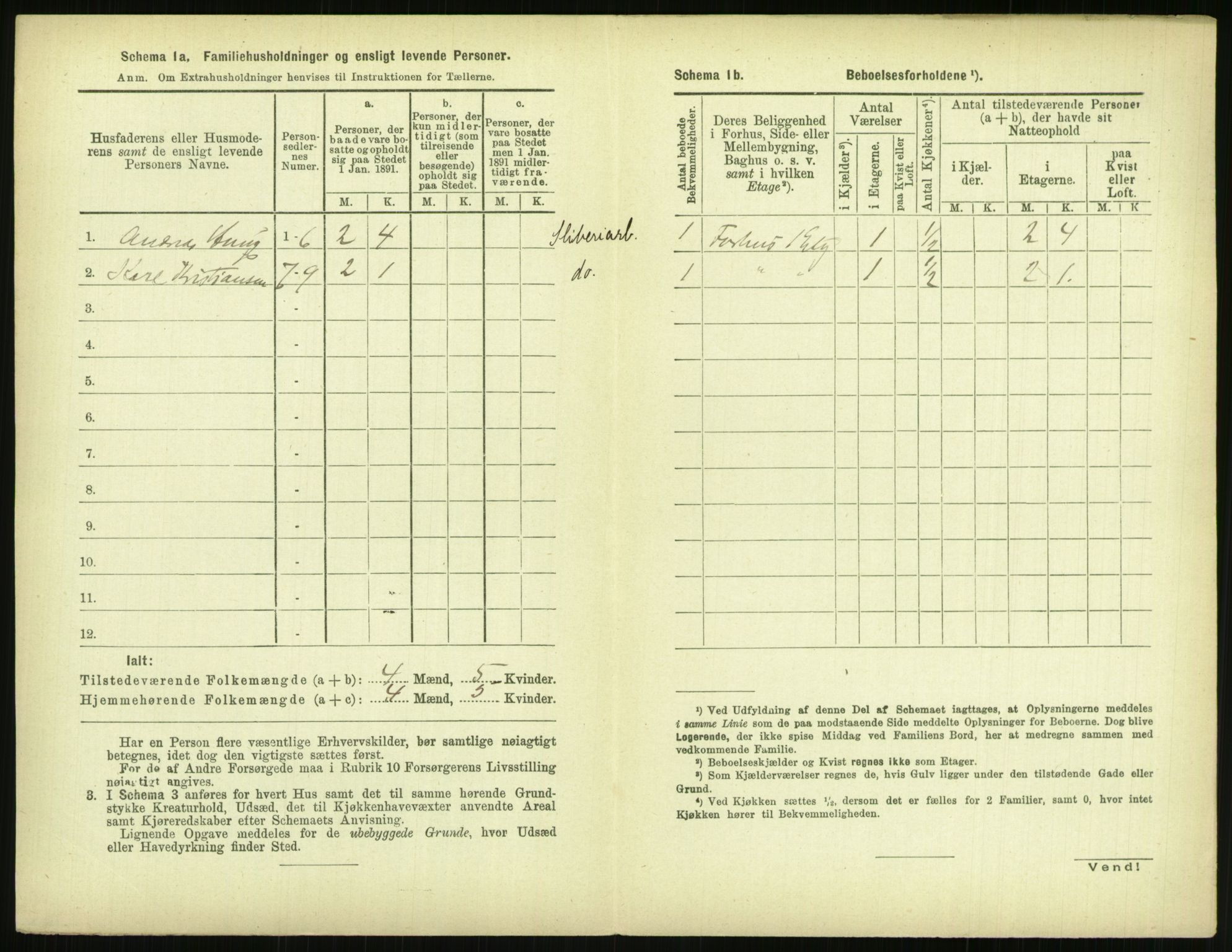 RA, 1891 census for 0806 Skien, 1891, p. 663