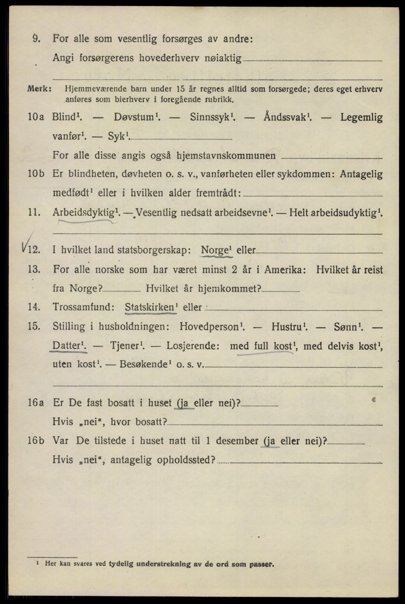 SAO, 1920 census for Kristiania, 1920, p. 193996