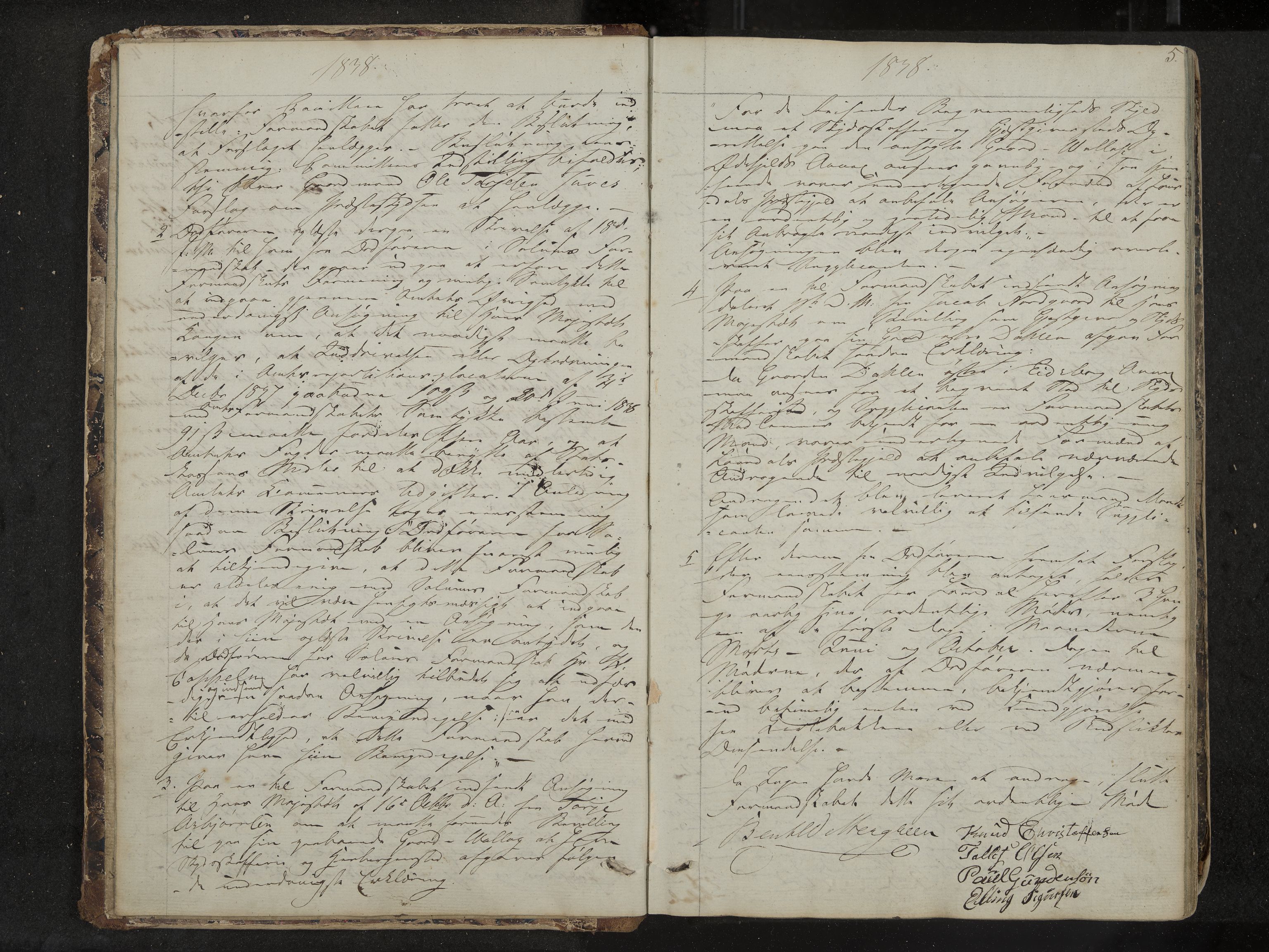 Lårdal formannskap og sentraladministrasjon, IKAK/0833021/A/L0001: Møtebok, 1838-1865, p. 5