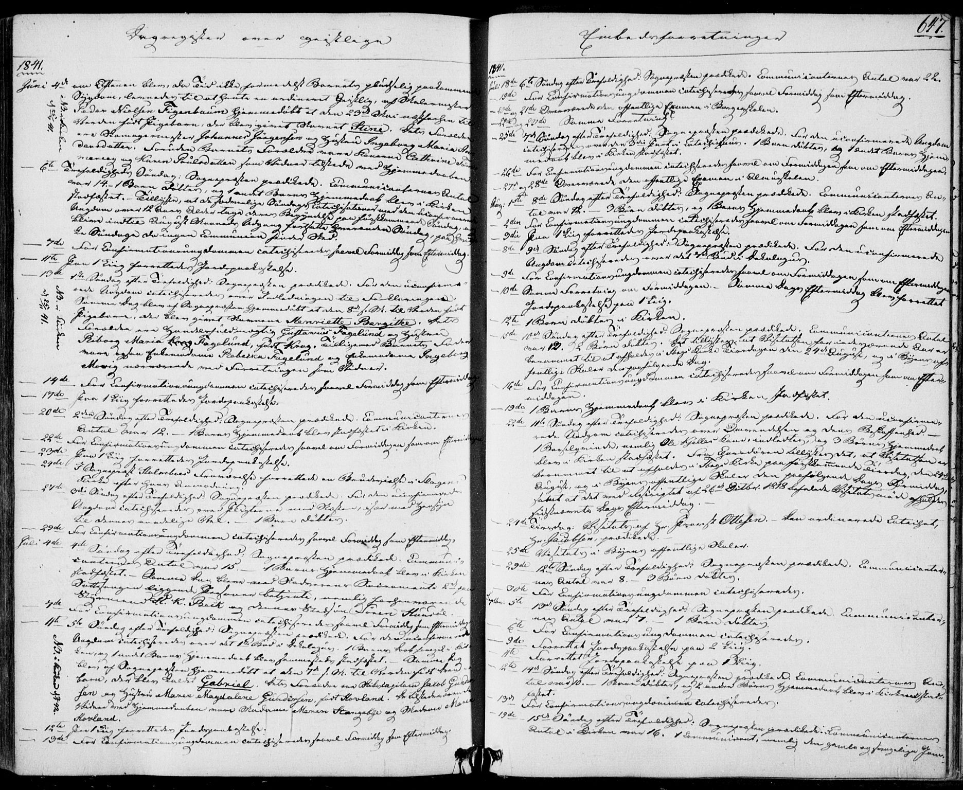 Tønsberg kirkebøker, AV/SAKO-A-330/F/Fa/L0006: Parish register (official) no. I 6, 1836-1844, p. 647