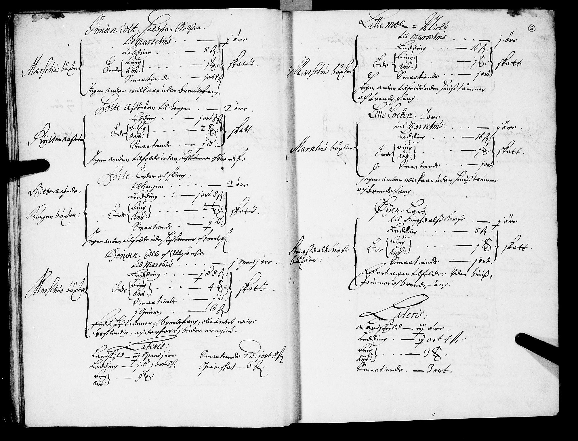 Rentekammeret inntil 1814, Realistisk ordnet avdeling, RA/EA-4070/N/Nb/Nba/L0047: Nordmøre len, 1667, p. 5b-6a