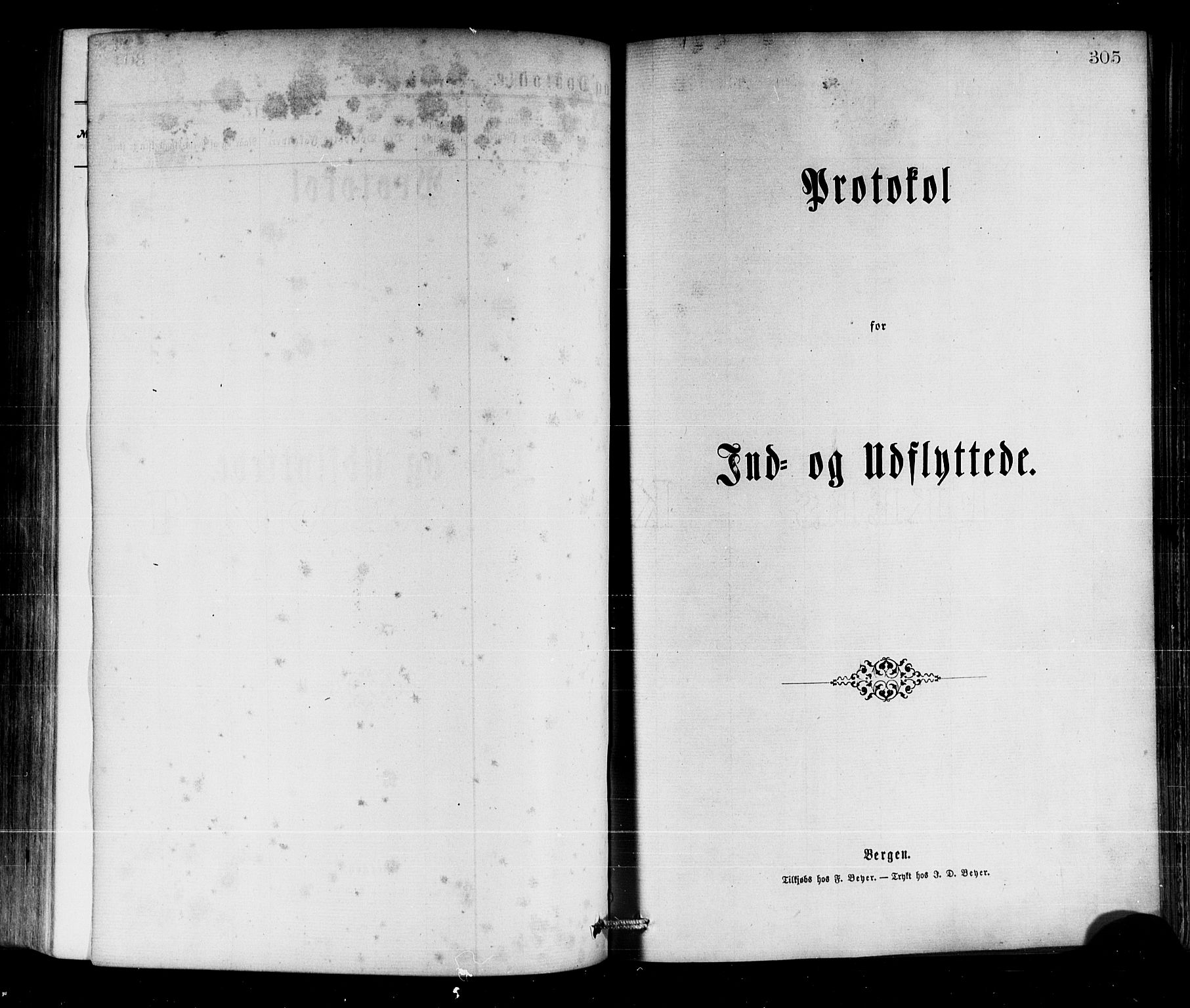 Selje sokneprestembete, SAB/A-99938/H/Ha/Haa/Haaa: Parish register (official) no. A 12, 1870-1880, p. 305