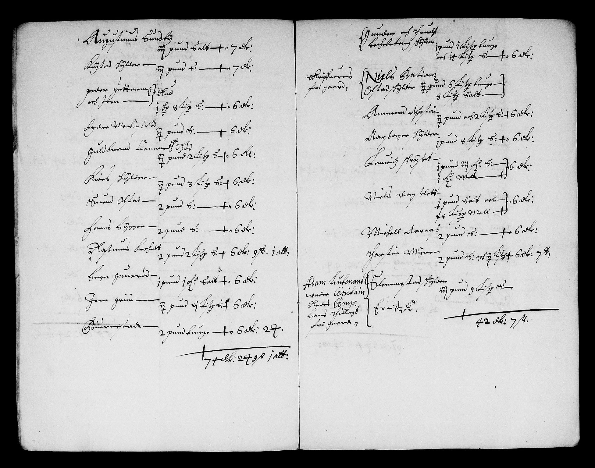 Rentekammeret inntil 1814, Reviderte regnskaper, Stiftamtstueregnskaper, Landkommissariatet på Akershus og Akershus stiftamt, RA/EA-5869/R/Ra/L0023: Landkommissariatet på Akershus, 1664