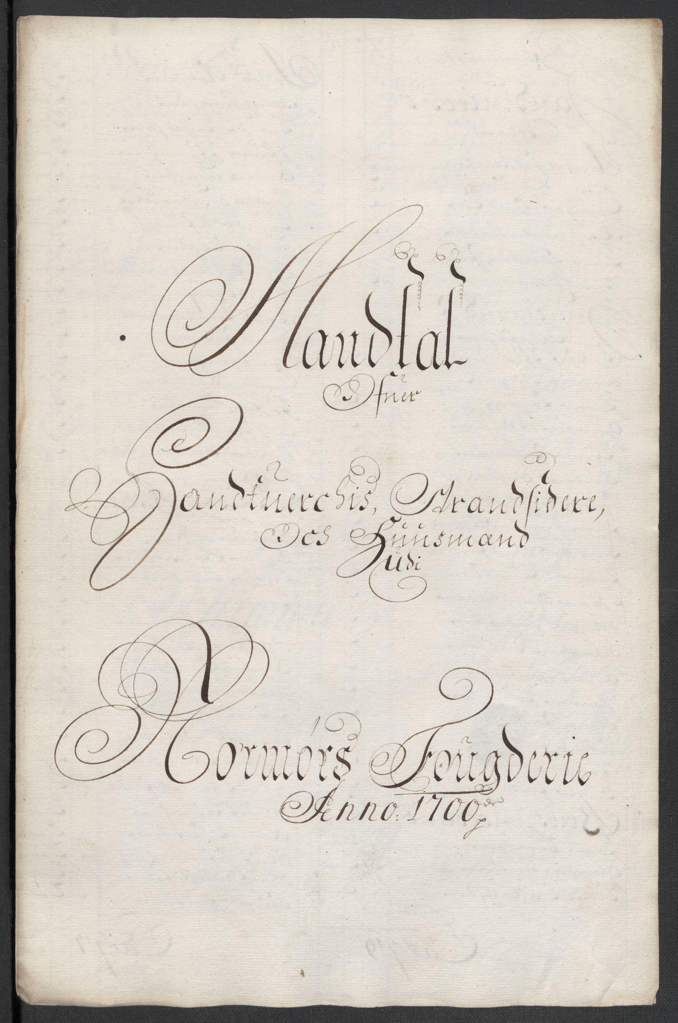Rentekammeret inntil 1814, Reviderte regnskaper, Fogderegnskap, RA/EA-4092/R56/L3739: Fogderegnskap Nordmøre, 1700-1702, p. 87