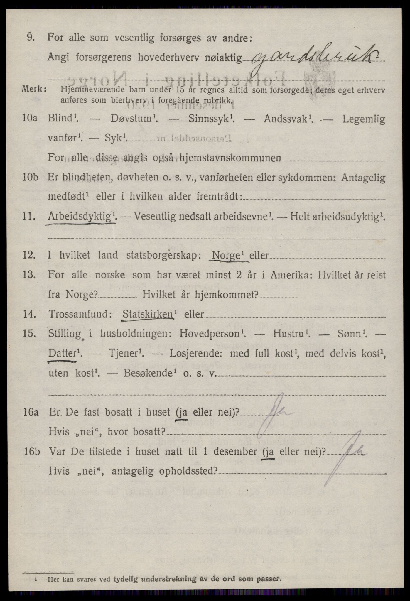SAT, 1920 census for Vigra, 1920, p. 1693