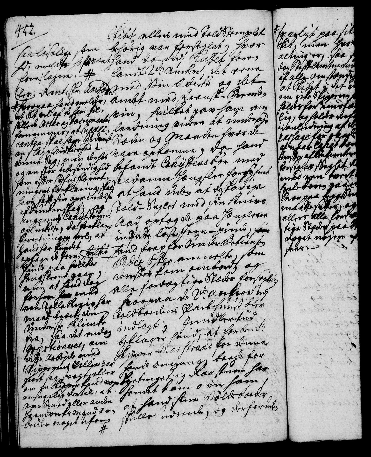 Rentekammeret, Kammerkanselliet, RA/EA-3111/G/Gh/Gha/L0022: Norsk ekstraktmemorialprotokoll (merket RK 53.67), 1739-1741, p. 452