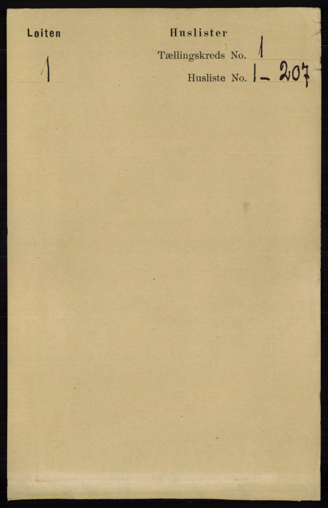 RA, 1891 census for 0415 Løten, 1891, p. 39