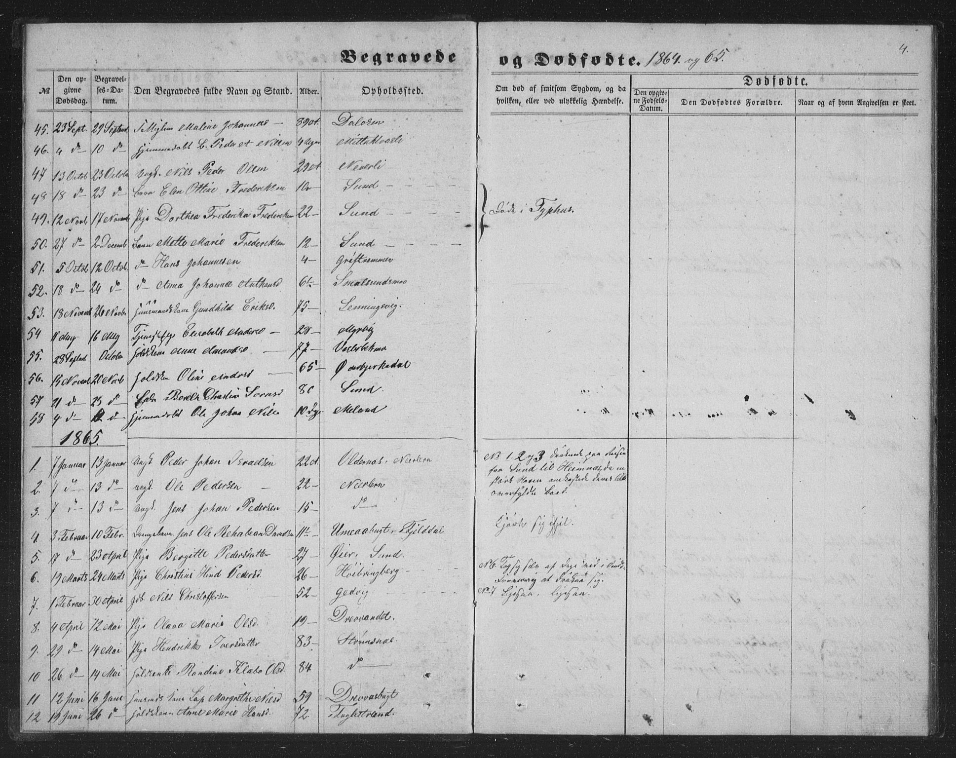 Ministerialprotokoller, klokkerbøker og fødselsregistre - Nordland, AV/SAT-A-1459/825/L0368: Parish register (copy) no. 825C05, 1863-1887, p. 4