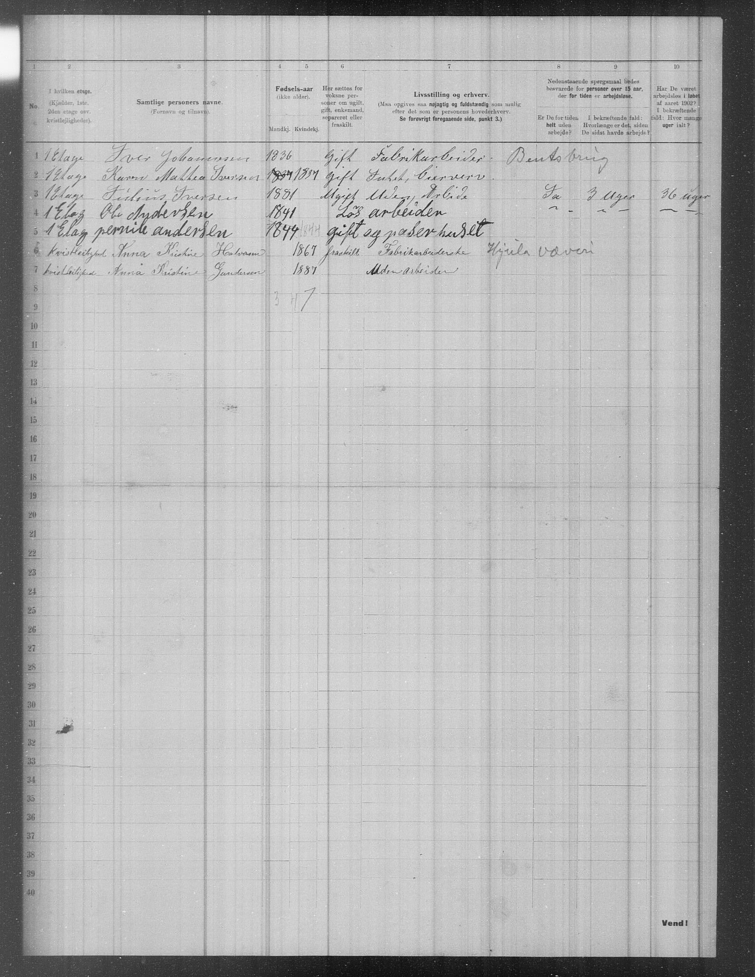 OBA, Municipal Census 1902 for Kristiania, 1902, p. 787