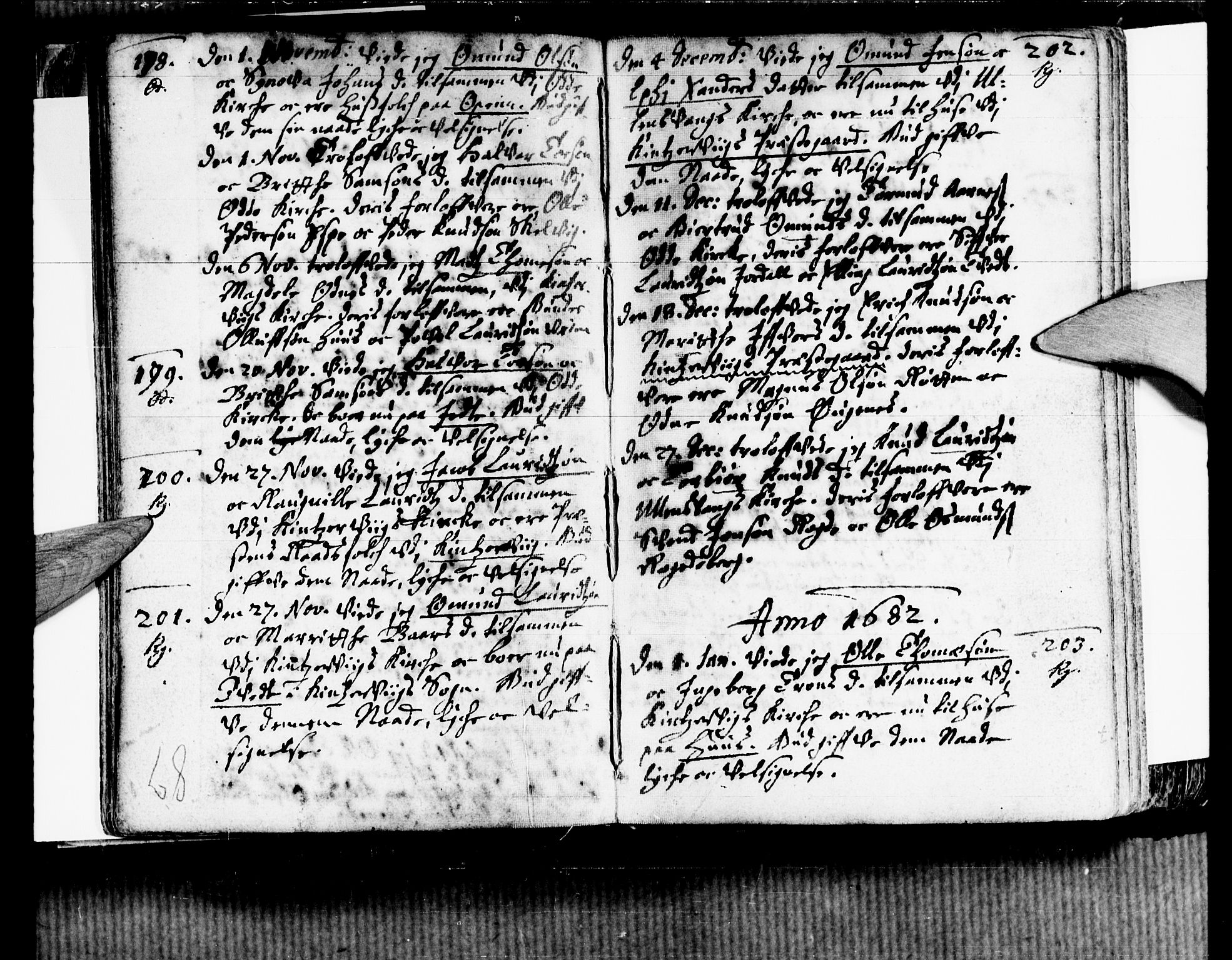 Ullensvang sokneprestembete, AV/SAB-A-78701/H/Haa: Parish register (official) no. A 2, 1669-1732