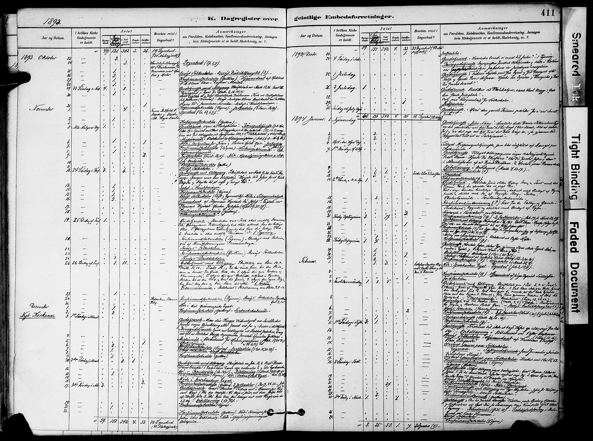 Holmestrand kirkebøker, AV/SAKO-A-346/F/Fa/L0004: Parish register (official) no. 4, 1880-1901, p. 411