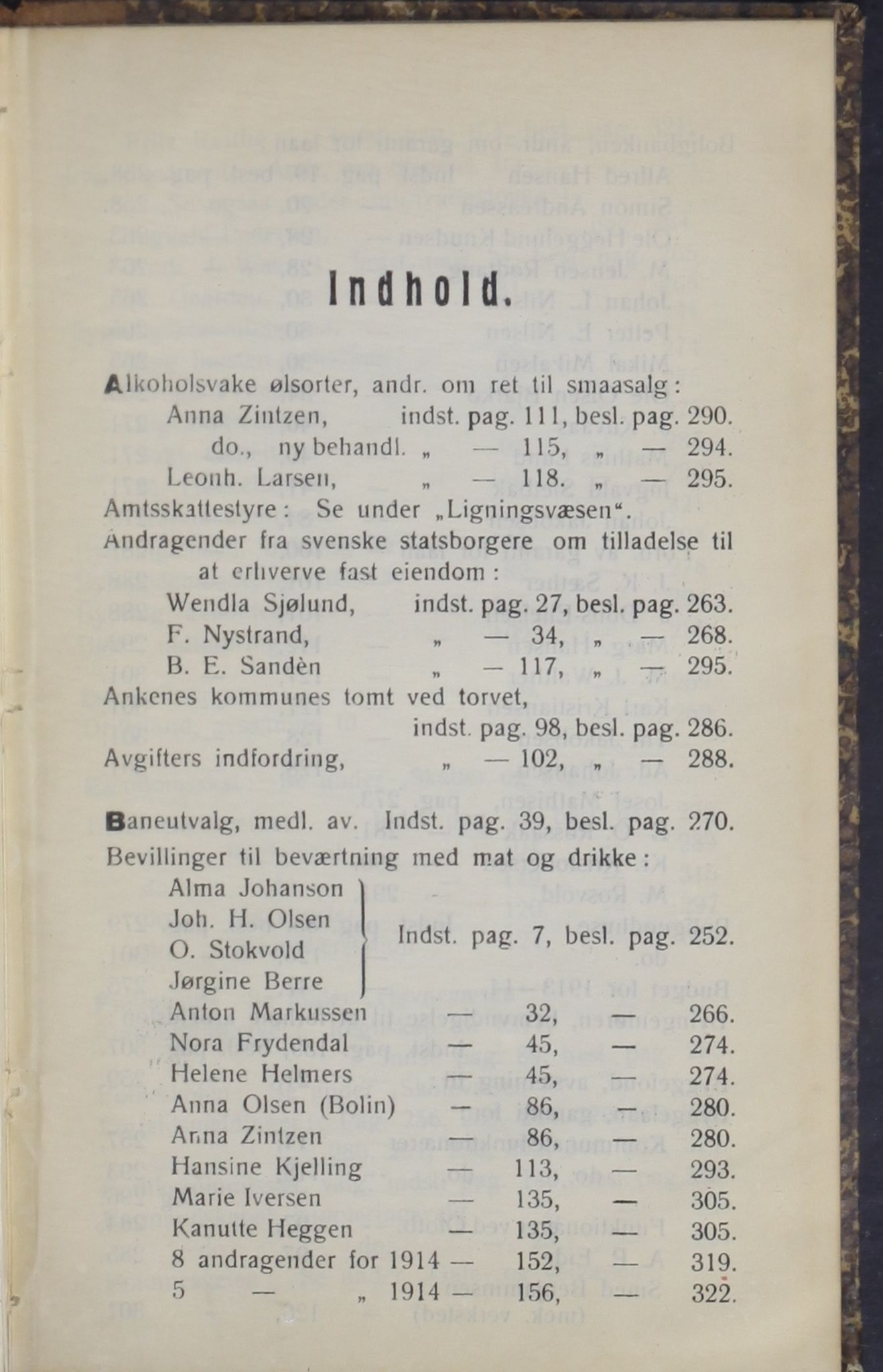 Narvik kommune. Formannskap , AIN/K-18050.150/A/Ab/L0003: Møtebok, 1913