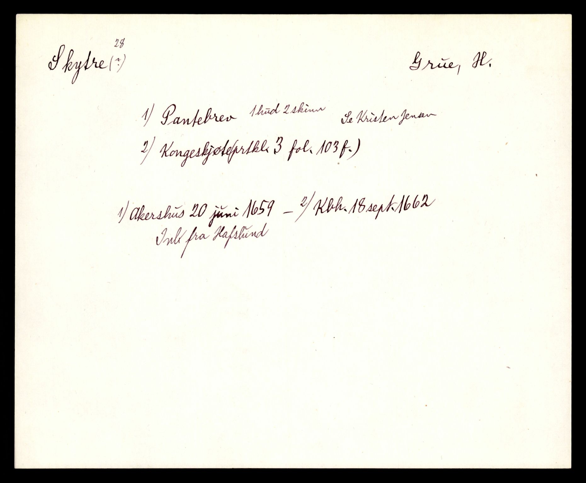 Riksarkivets diplomsamling, AV/RA-EA-5965/F35/F35e/L0008: Registreringssedler Hedmark 2, 1400-1700, p. 67