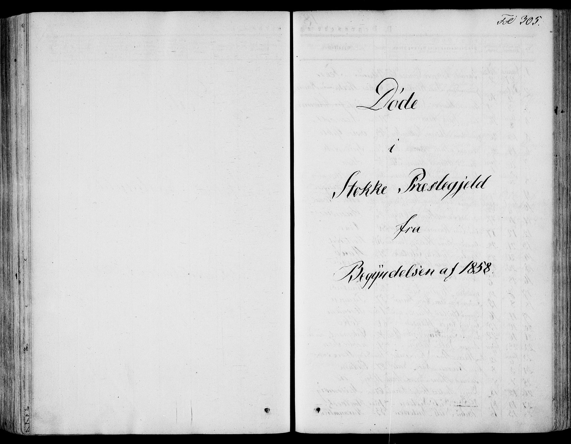 Stokke kirkebøker, SAKO/A-320/F/Fa/L0008: Parish register (official) no. I 8, 1858-1871, p. 305