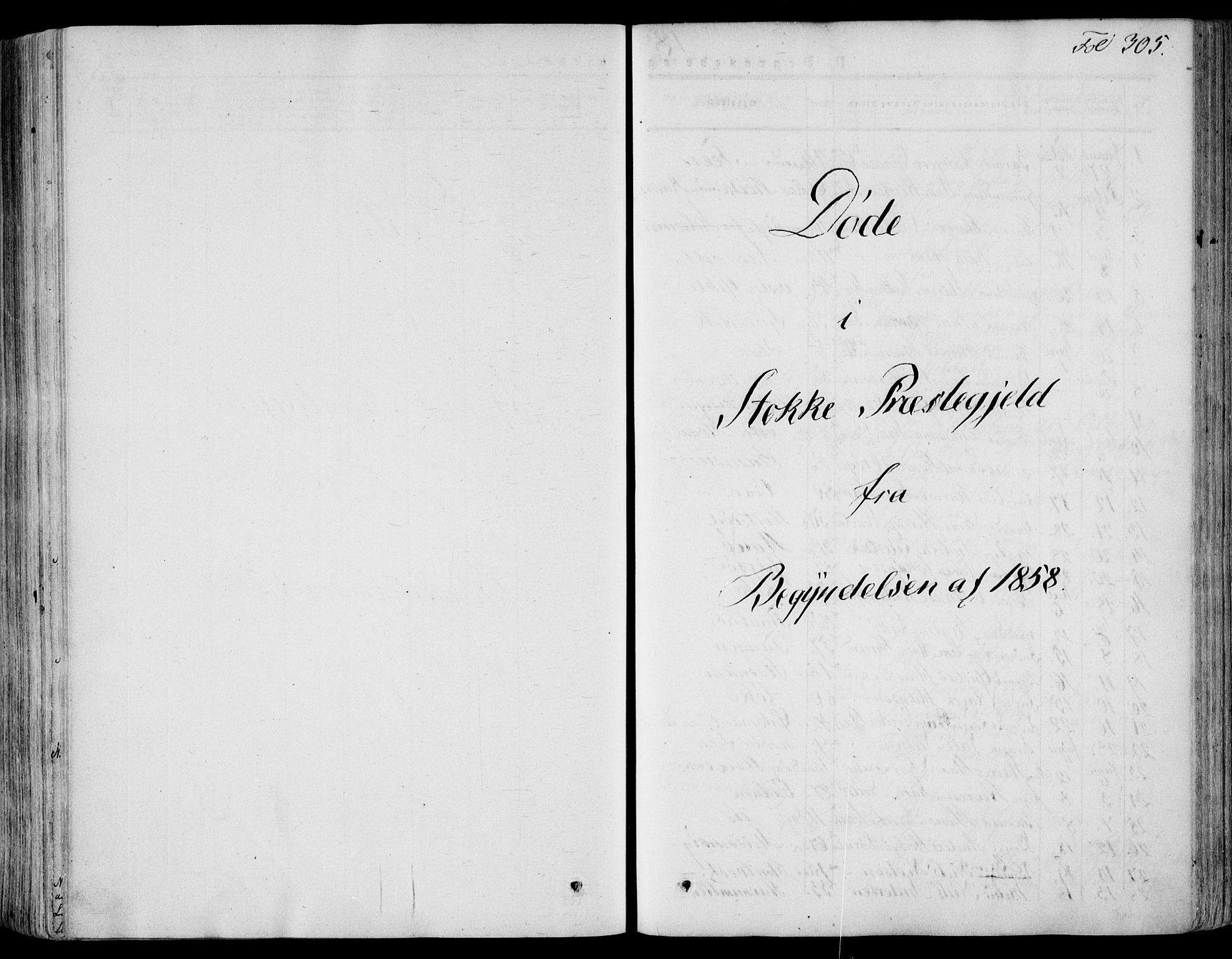 Stokke kirkebøker, AV/SAKO-A-320/F/Fa/L0008: Parish register (official) no. I 8, 1858-1871, p. 305