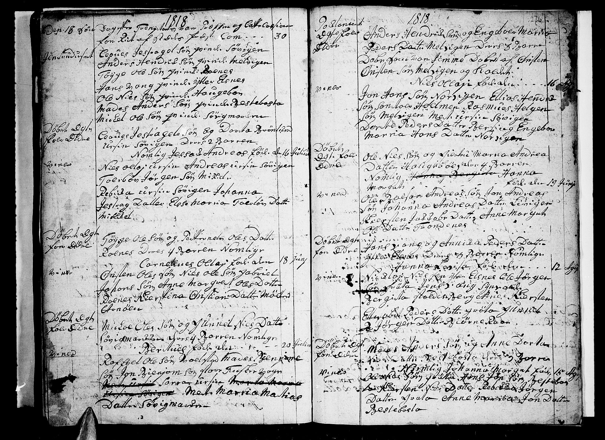 Trondenes sokneprestkontor, AV/SATØ-S-1319/H/Hb/L0002klokker: Parish register (copy) no. 2, 1795-1818, p. 276