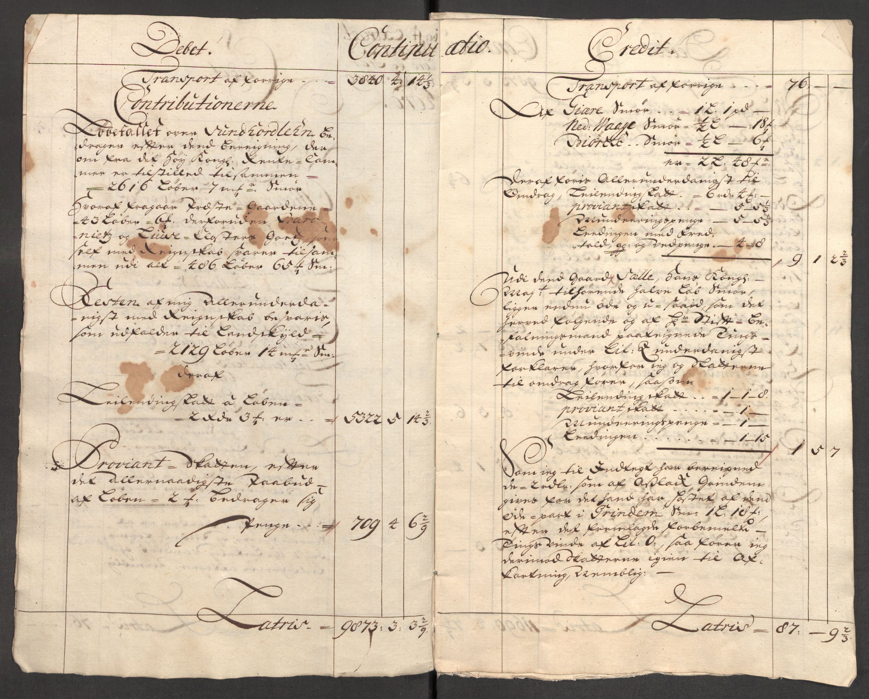 Rentekammeret inntil 1814, Reviderte regnskaper, Fogderegnskap, AV/RA-EA-4092/R48/L2986: Fogderegnskap Sunnhordland og Hardanger, 1709-1710, p. 6