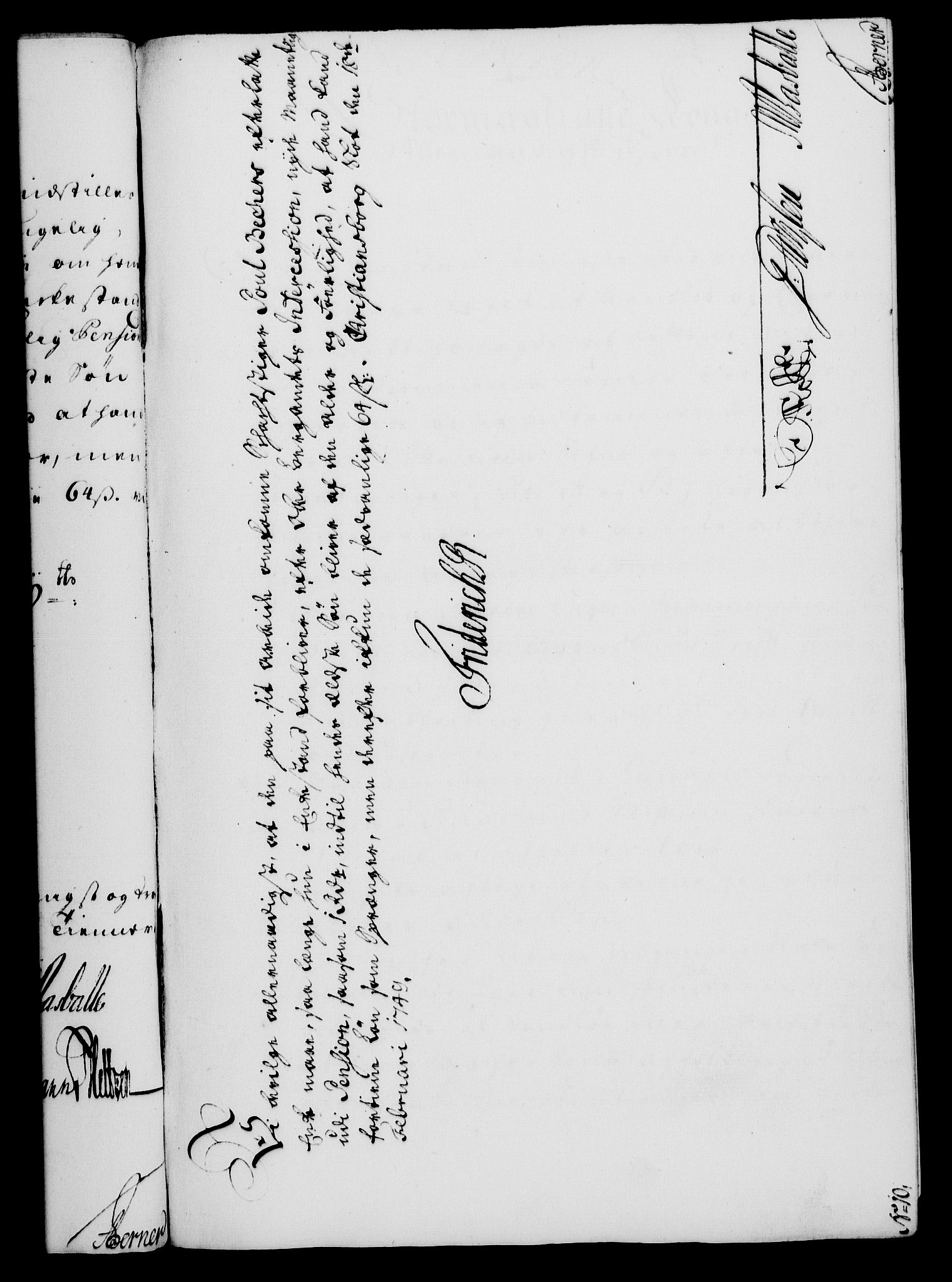 Rentekammeret, Kammerkanselliet, RA/EA-3111/G/Gf/Gfa/L0031: Norsk relasjons- og resolusjonsprotokoll (merket RK 52.31), 1749, p. 120