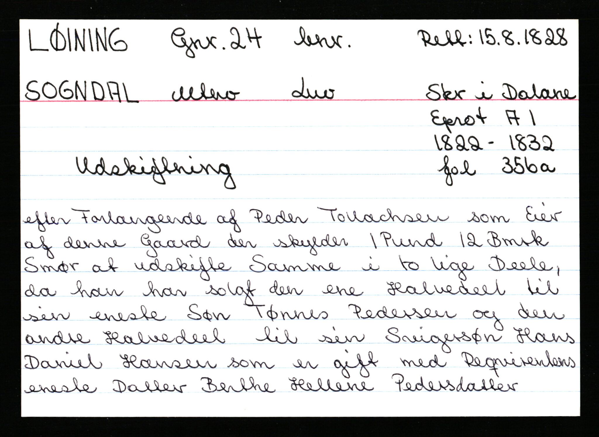 Statsarkivet i Stavanger, AV/SAST-A-101971/03/Y/Ym/L0037: Åstedskort sortert etter gårdsnavn: Lædre - Mauland, 1600-1950, p. 108