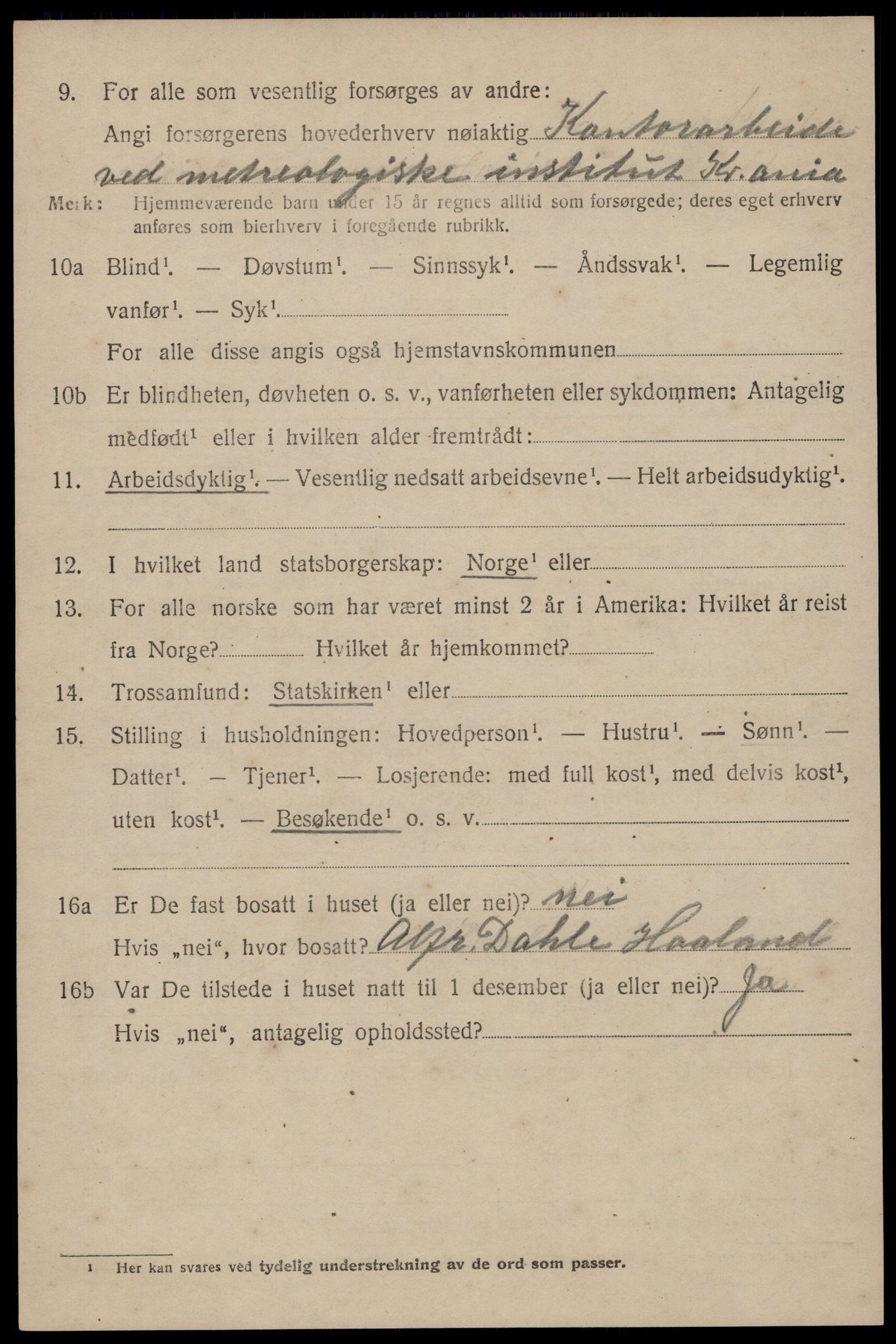 SAST, 1920 census for Håland, 1920, p. 8770