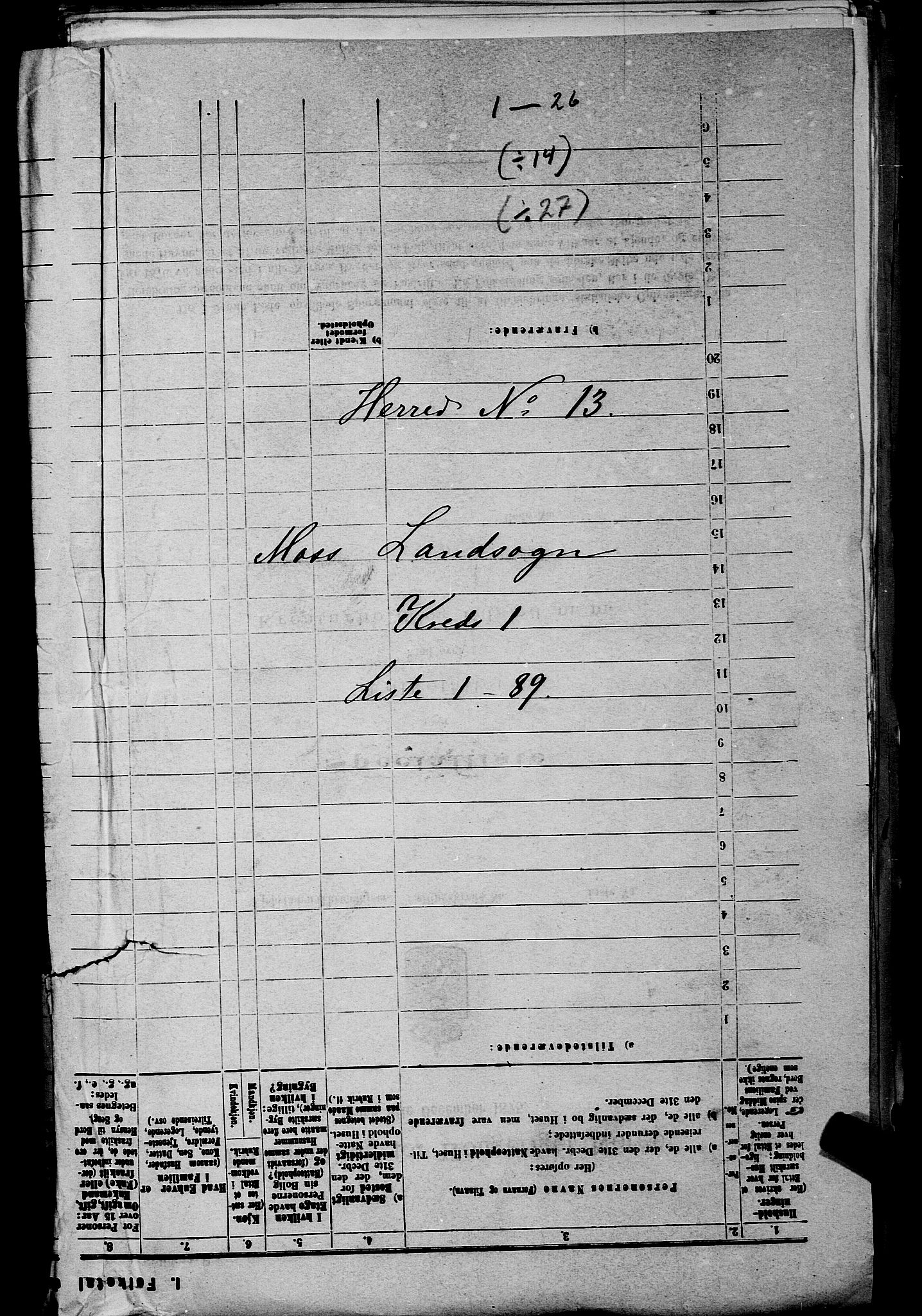 RA, 1875 census for 0194L Moss/Moss, 1875, p. 14
