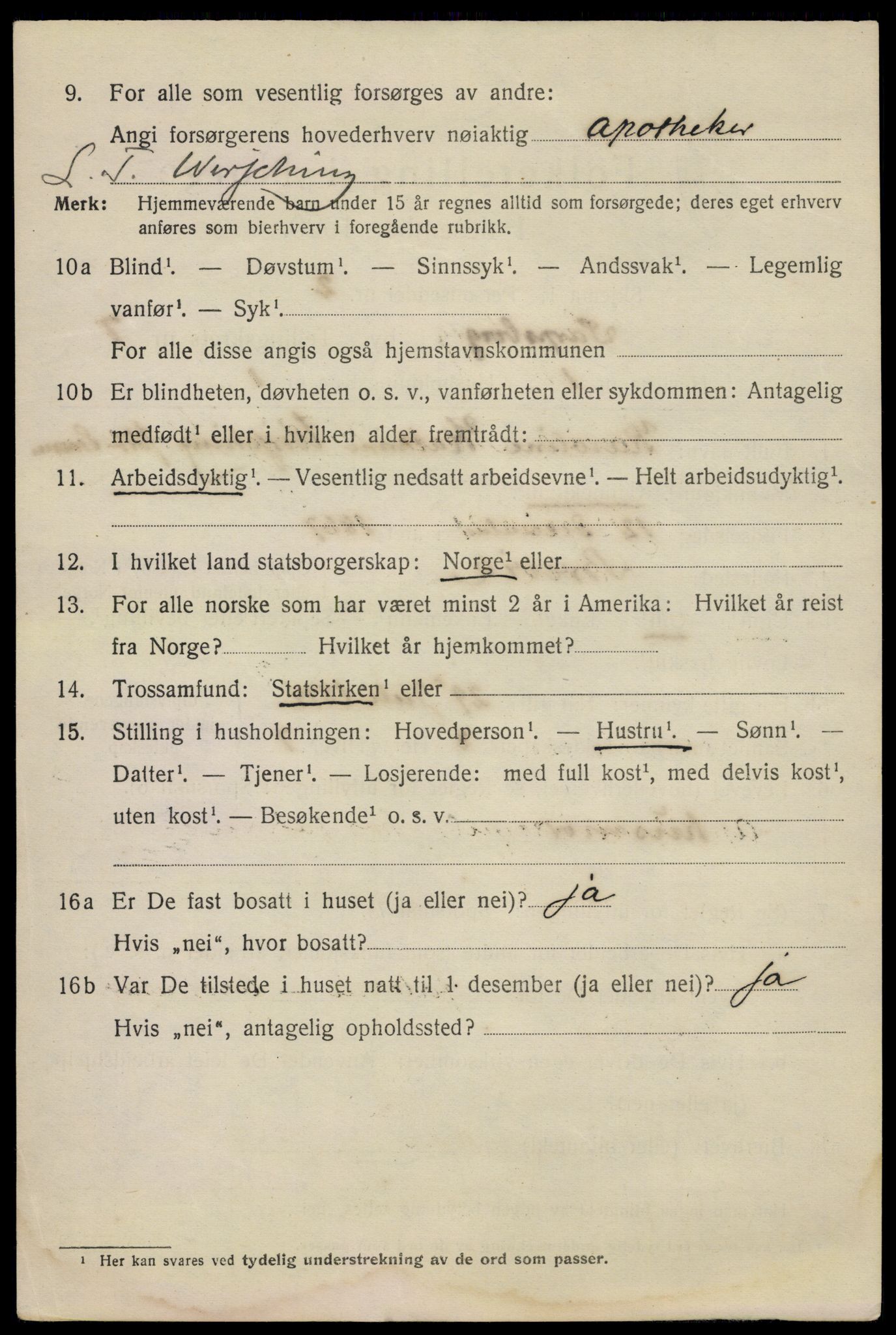 SAO, 1920 census for Sarpsborg, 1920, p. 16037