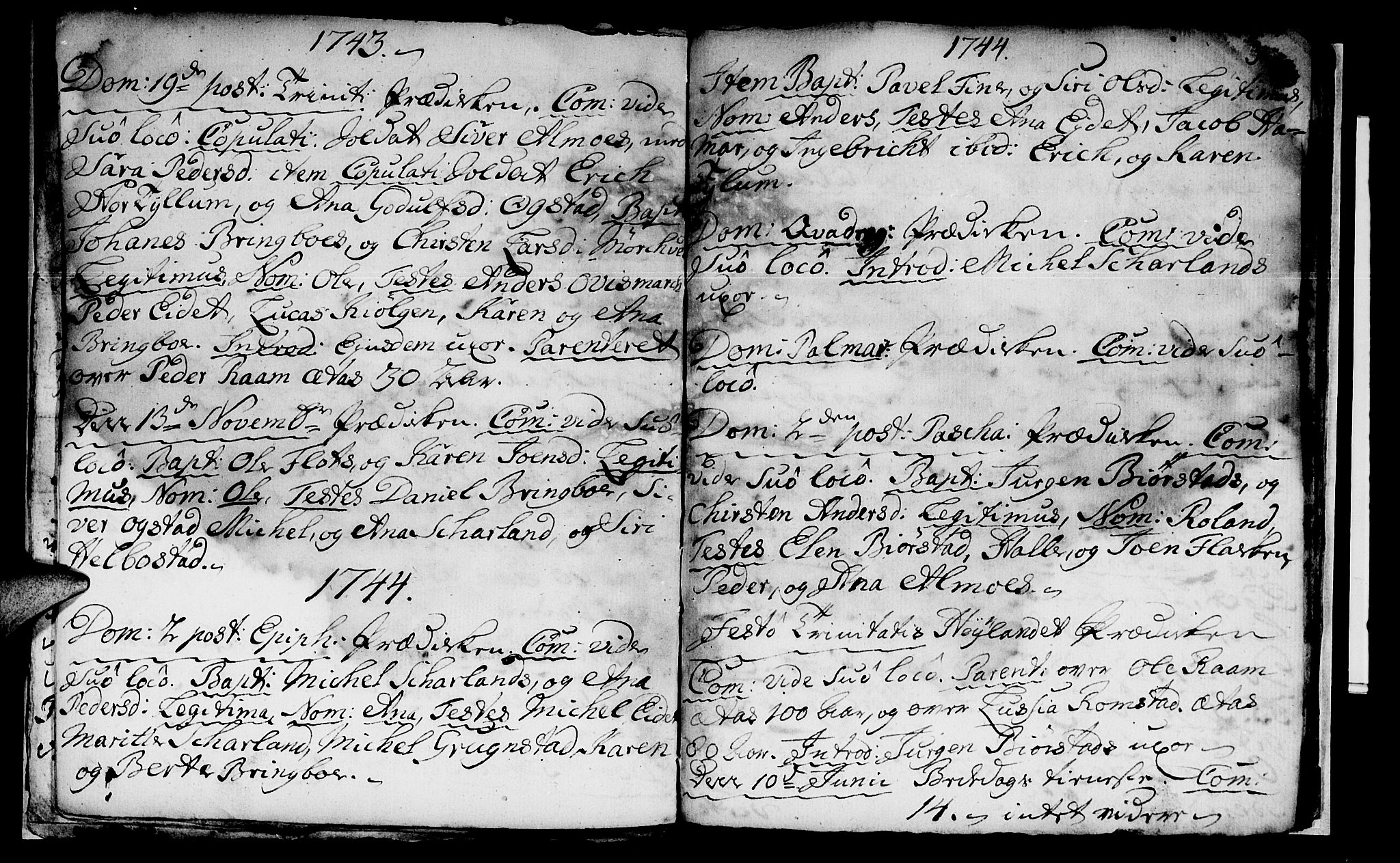 Ministerialprotokoller, klokkerbøker og fødselsregistre - Nord-Trøndelag, SAT/A-1458/765/L0560: Parish register (official) no. 765A01, 1706-1748, p. 31