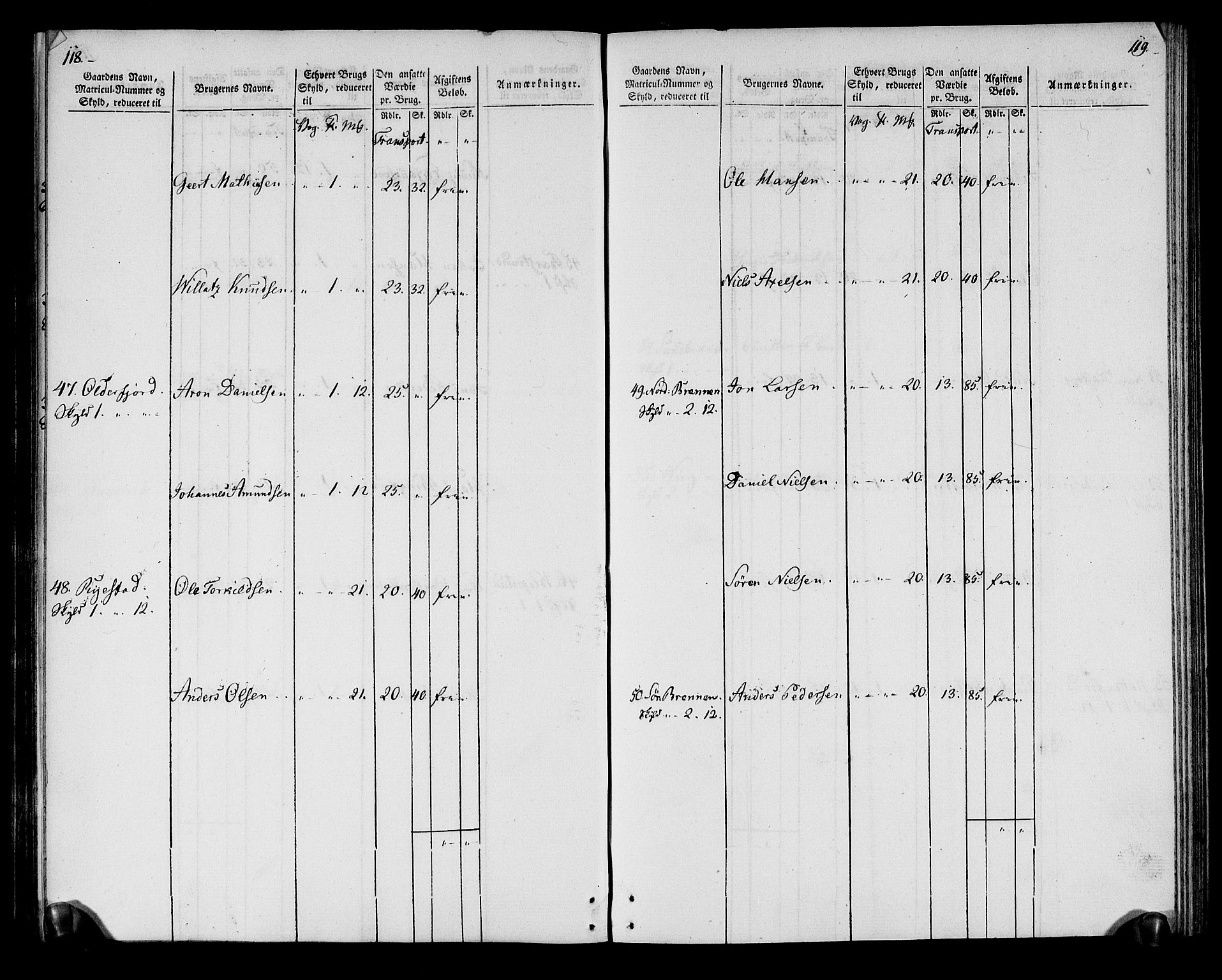 Rentekammeret inntil 1814, Realistisk ordnet avdeling, AV/RA-EA-4070/N/Ne/Nea/L0164: Vesterålen, Andenes og Lofoten fogderi. Oppebørselsregister, 1803, p. 62