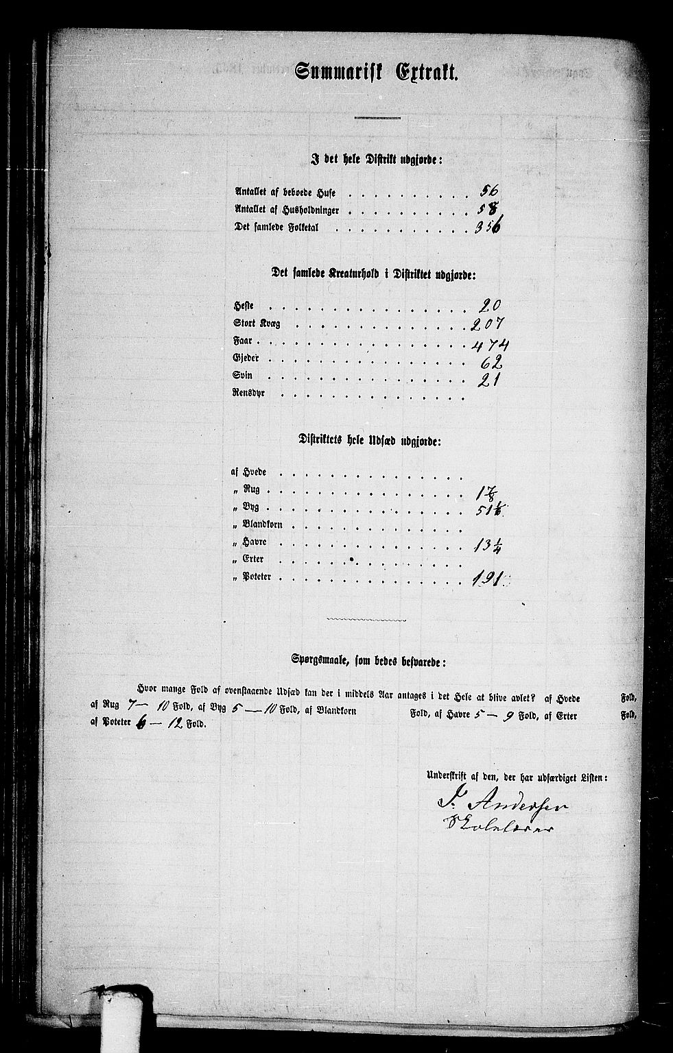 RA, 1865 census for Rødøy, 1865, p. 19