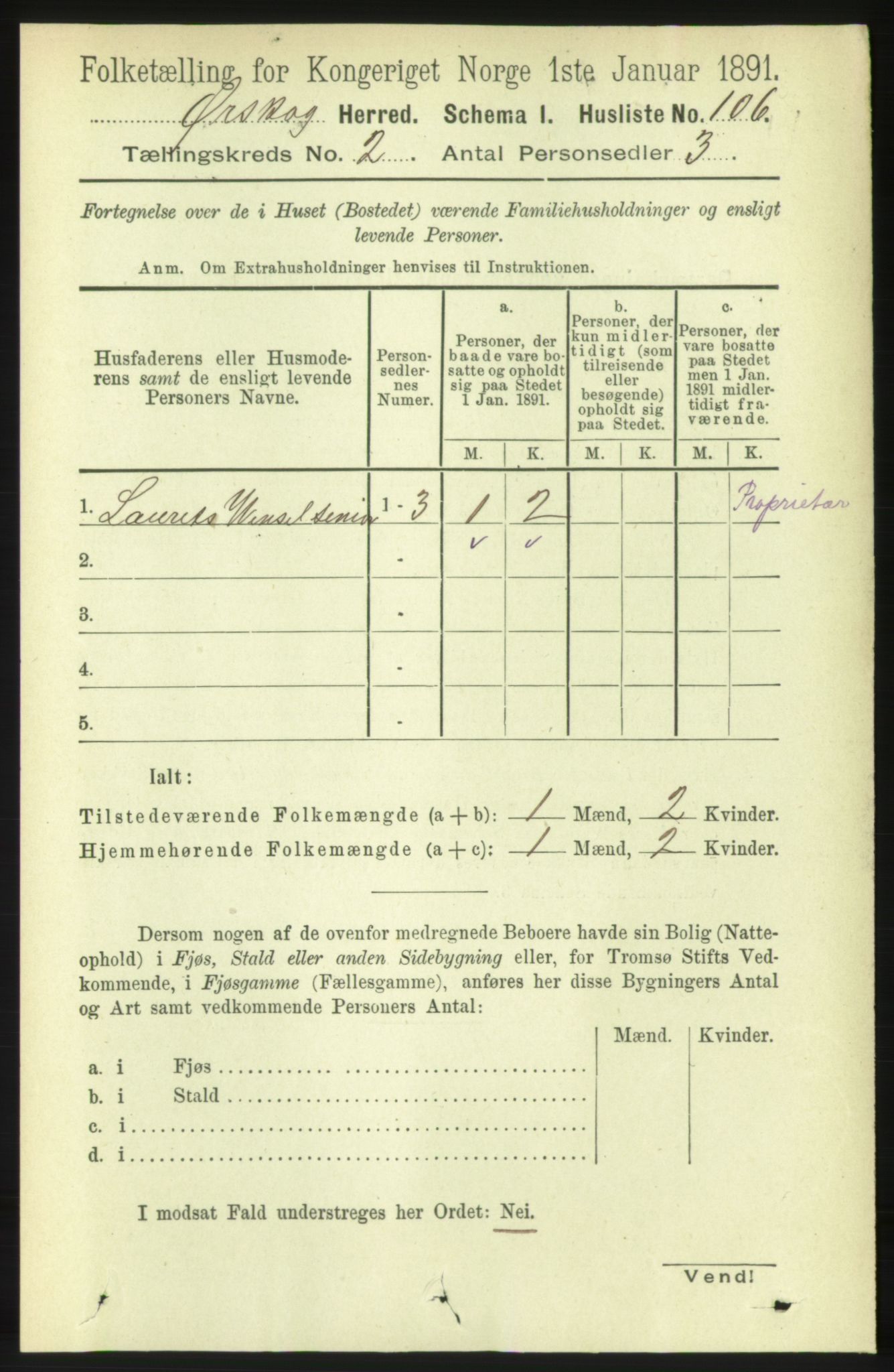 RA, 1891 census for 1527 Ørskog, 1891, p. 622