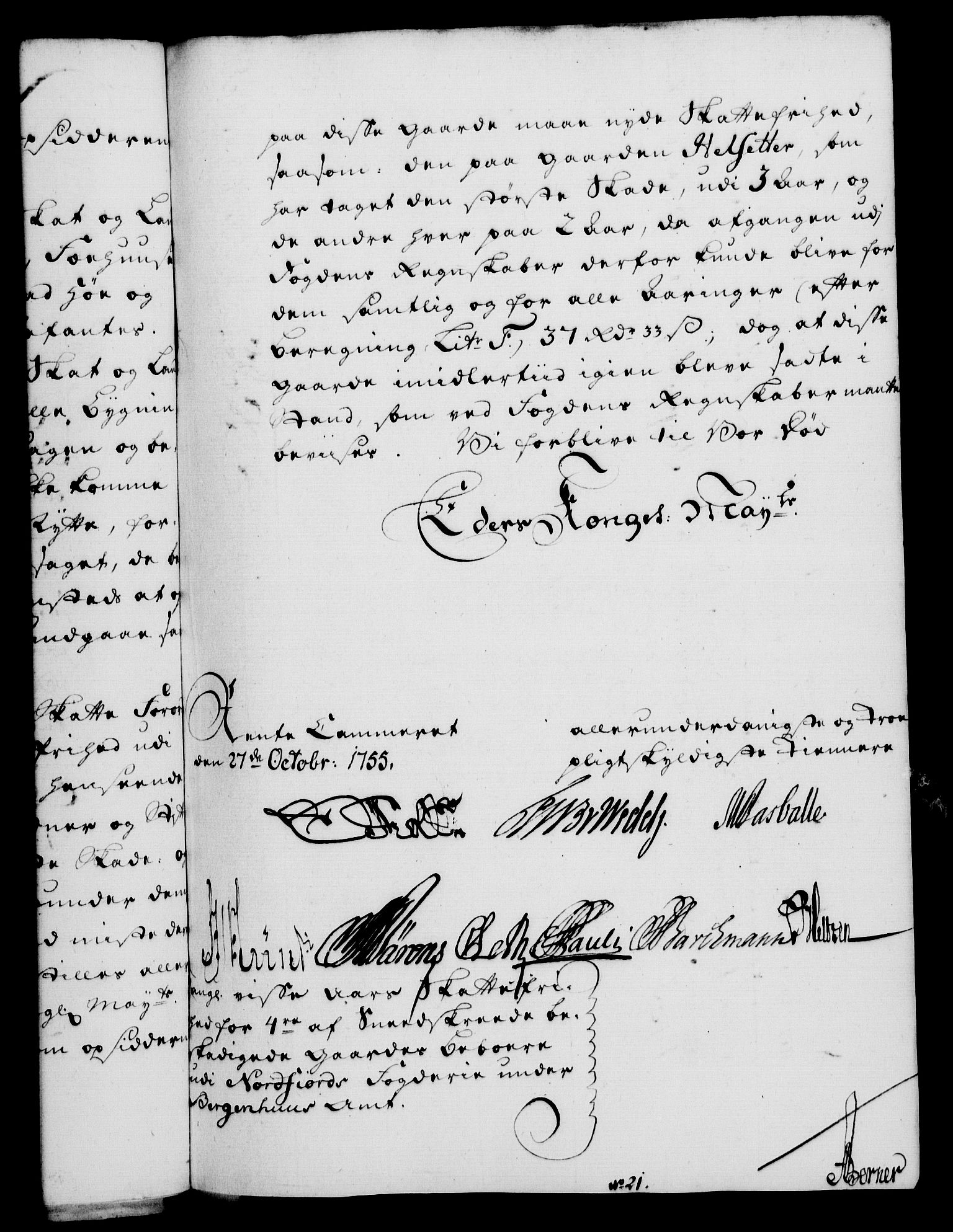 Rentekammeret, Kammerkanselliet, RA/EA-3111/G/Gf/Gfa/L0037: Norsk relasjons- og resolusjonsprotokoll (merket RK 52.37), 1755, p. 570