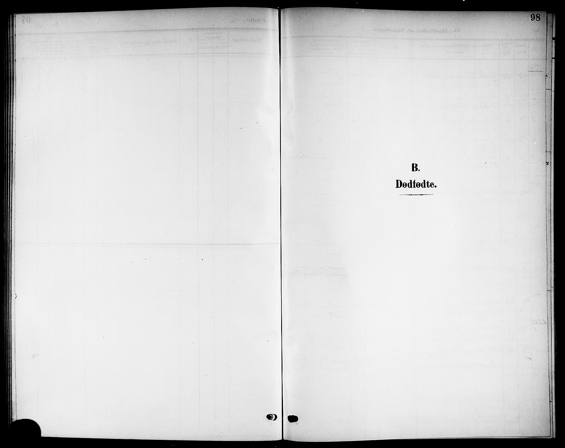 Solum kirkebøker, SAKO/A-306/G/Gb/L0005: Parish register (copy) no. II 5, 1905-1914, p. 98