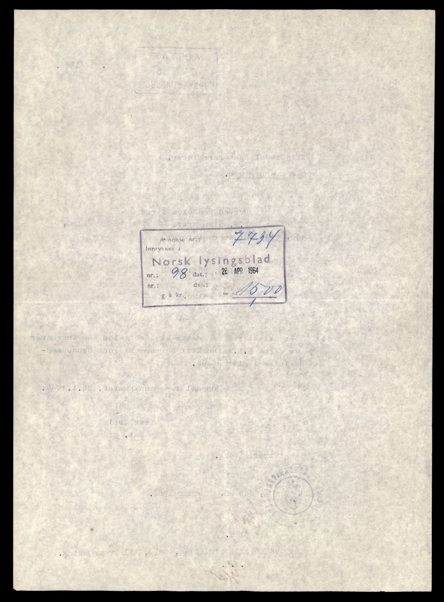 Orkdal sorenskriveri, SAT/A-4169/2/J/Jd/Jdb/L0004: Enkeltmannsforetak, A - M, 1921-1964, p. 4