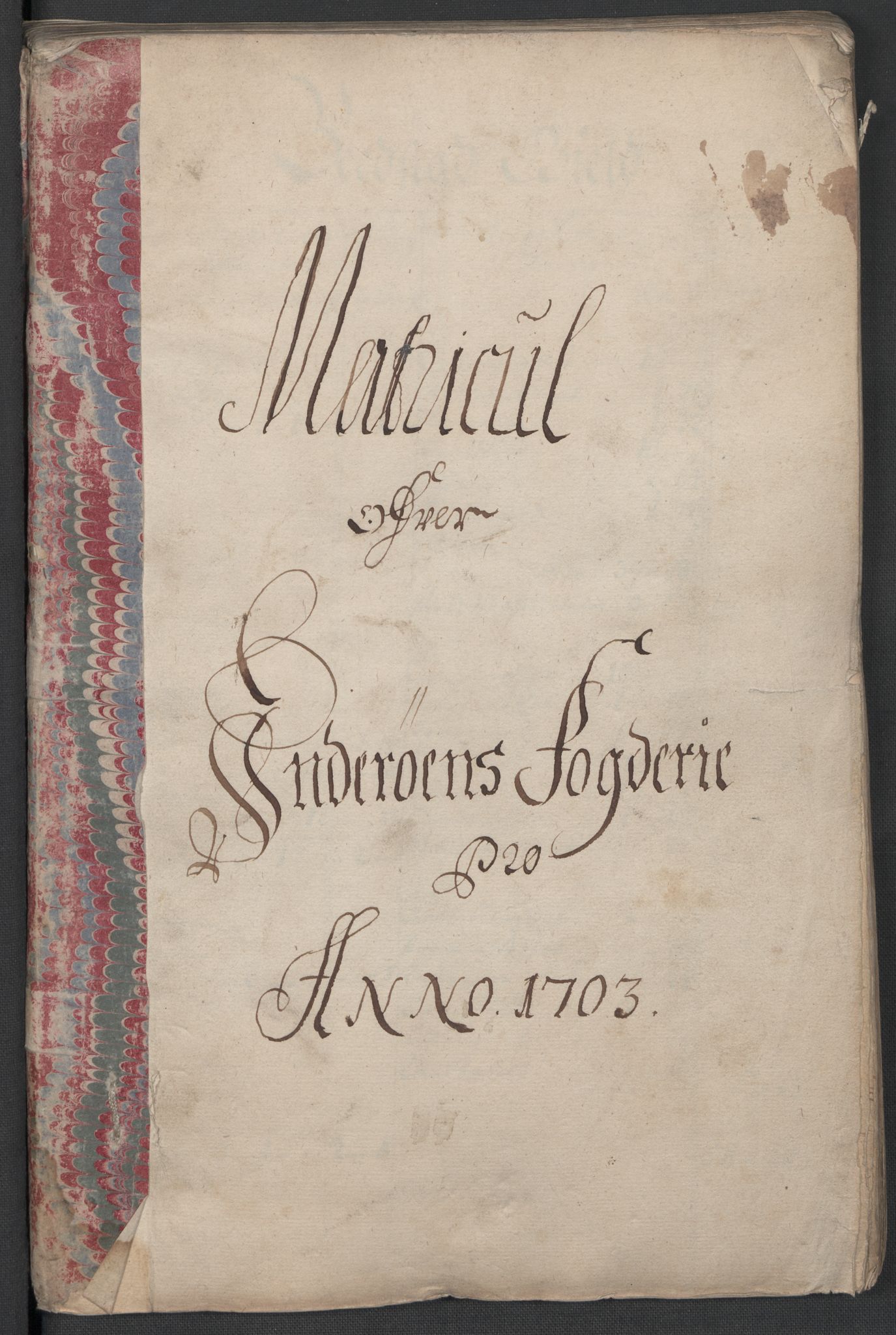 Rentekammeret inntil 1814, Reviderte regnskaper, Fogderegnskap, AV/RA-EA-4092/R63/L4313: Fogderegnskap Inderøy, 1703-1704, p. 17