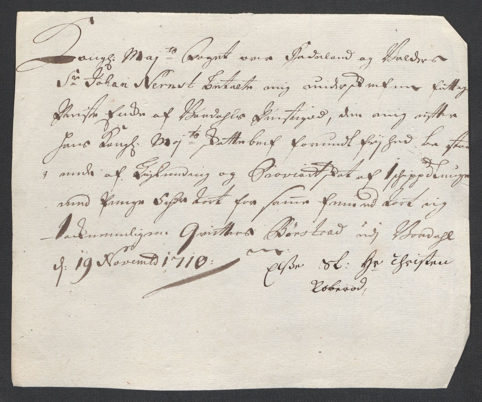 Rentekammeret inntil 1814, Reviderte regnskaper, Fogderegnskap, AV/RA-EA-4092/R18/L1307: Fogderegnskap Hadeland, Toten og Valdres, 1710, p. 59