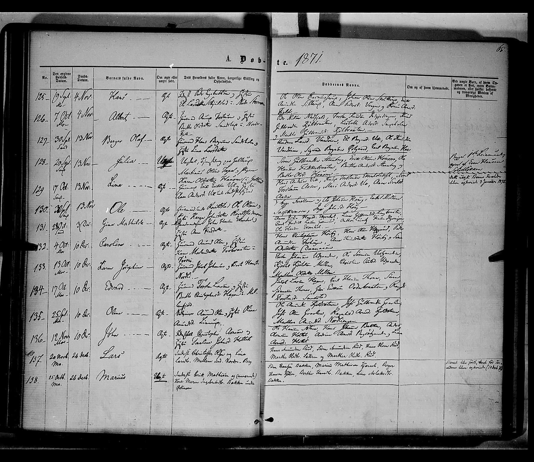 Nord-Odal prestekontor, AV/SAH-PREST-032/H/Ha/Haa/L0004: Parish register (official) no. 4, 1866-1873, p. 68