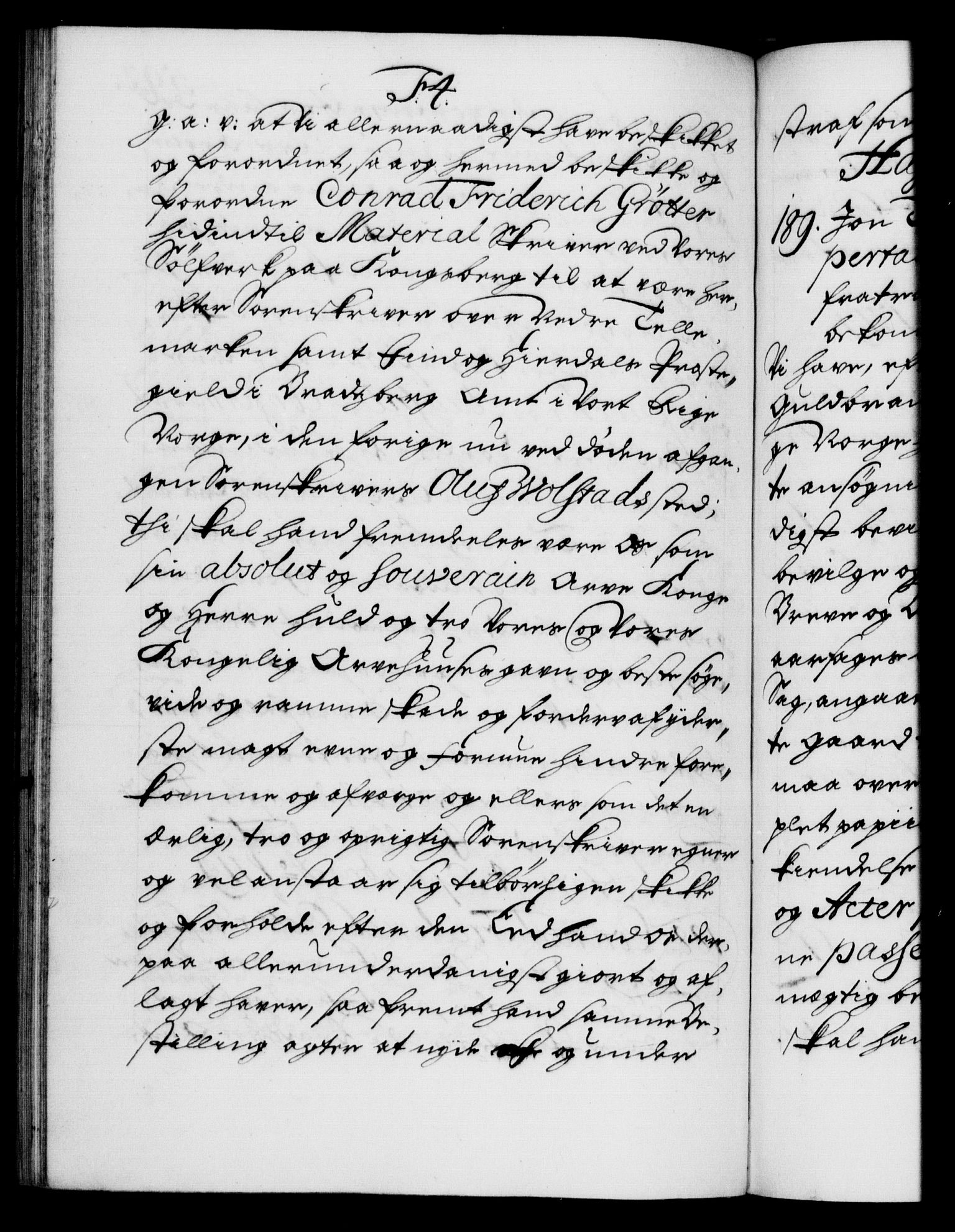 Danske Kanselli 1572-1799, AV/RA-EA-3023/F/Fc/Fca/Fcaa/L0022: Norske registre, 1716-1719, p. 592b