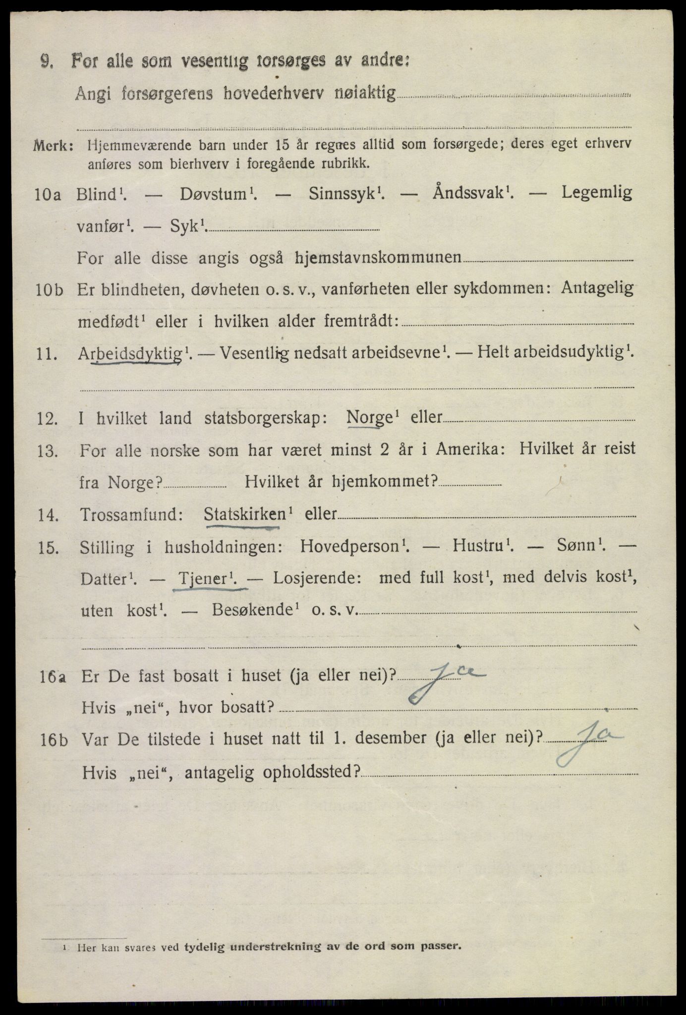 SAKO, 1920 census for Bø (Telemark), 1920, p. 1905