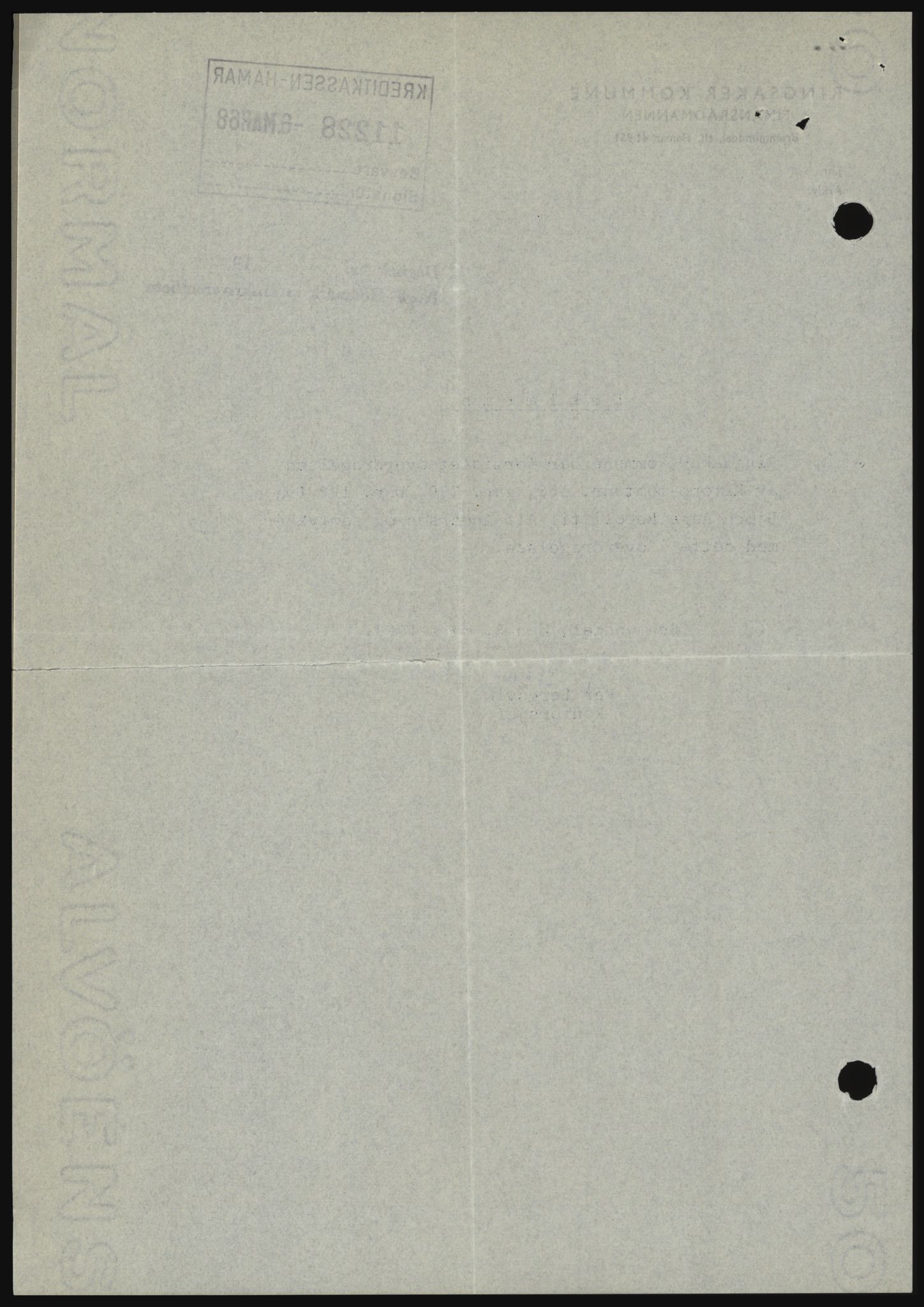Nord-Hedmark sorenskriveri, SAH/TING-012/H/Hc/L0027: Mortgage book no. 27, 1967-1968, Diary no: : 938/1968